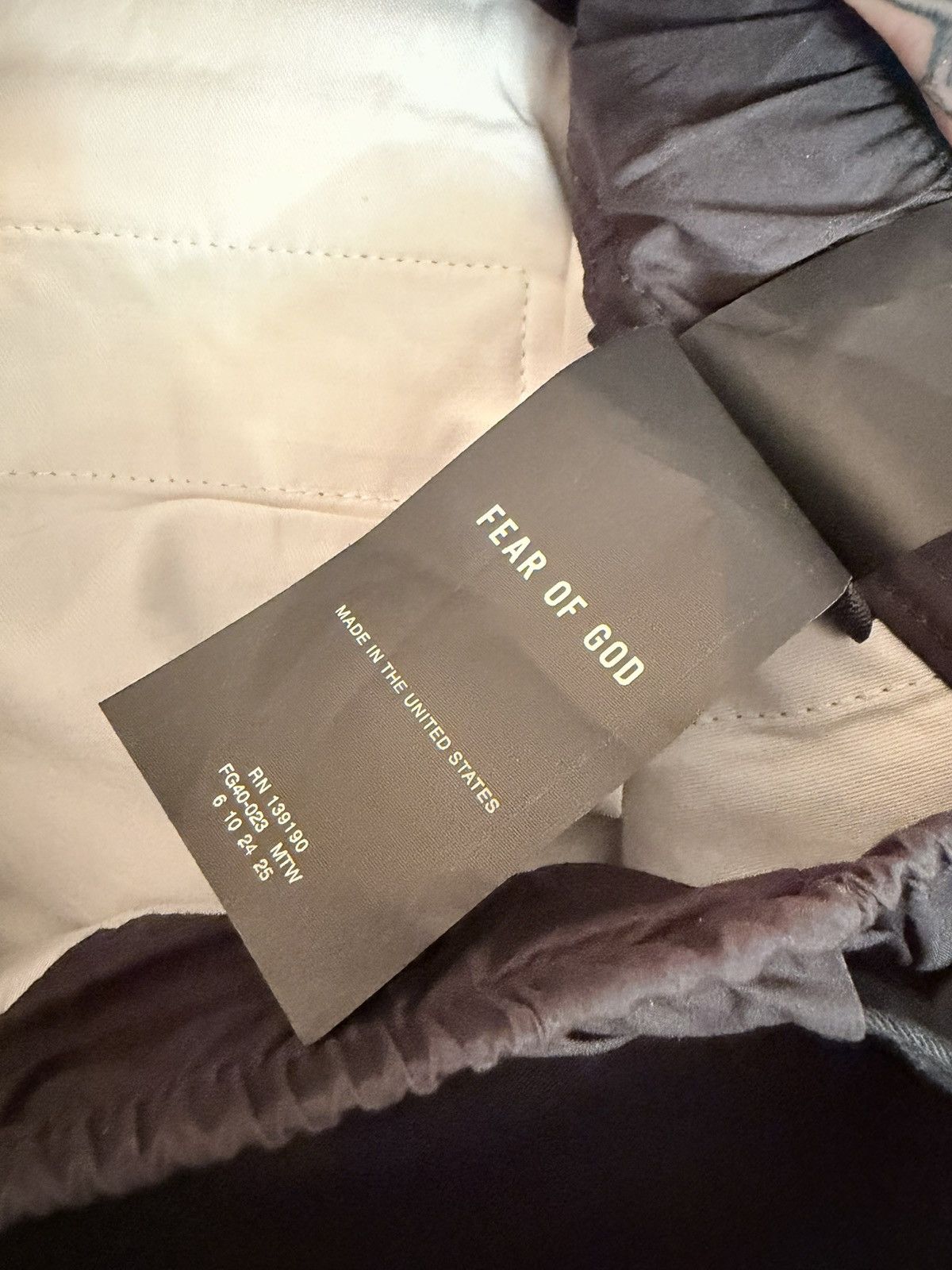 Fear of God Fear of God 7th Collection Bondage Pants – Size Medium Size US 34 / EU 50 - 14 Thumbnail