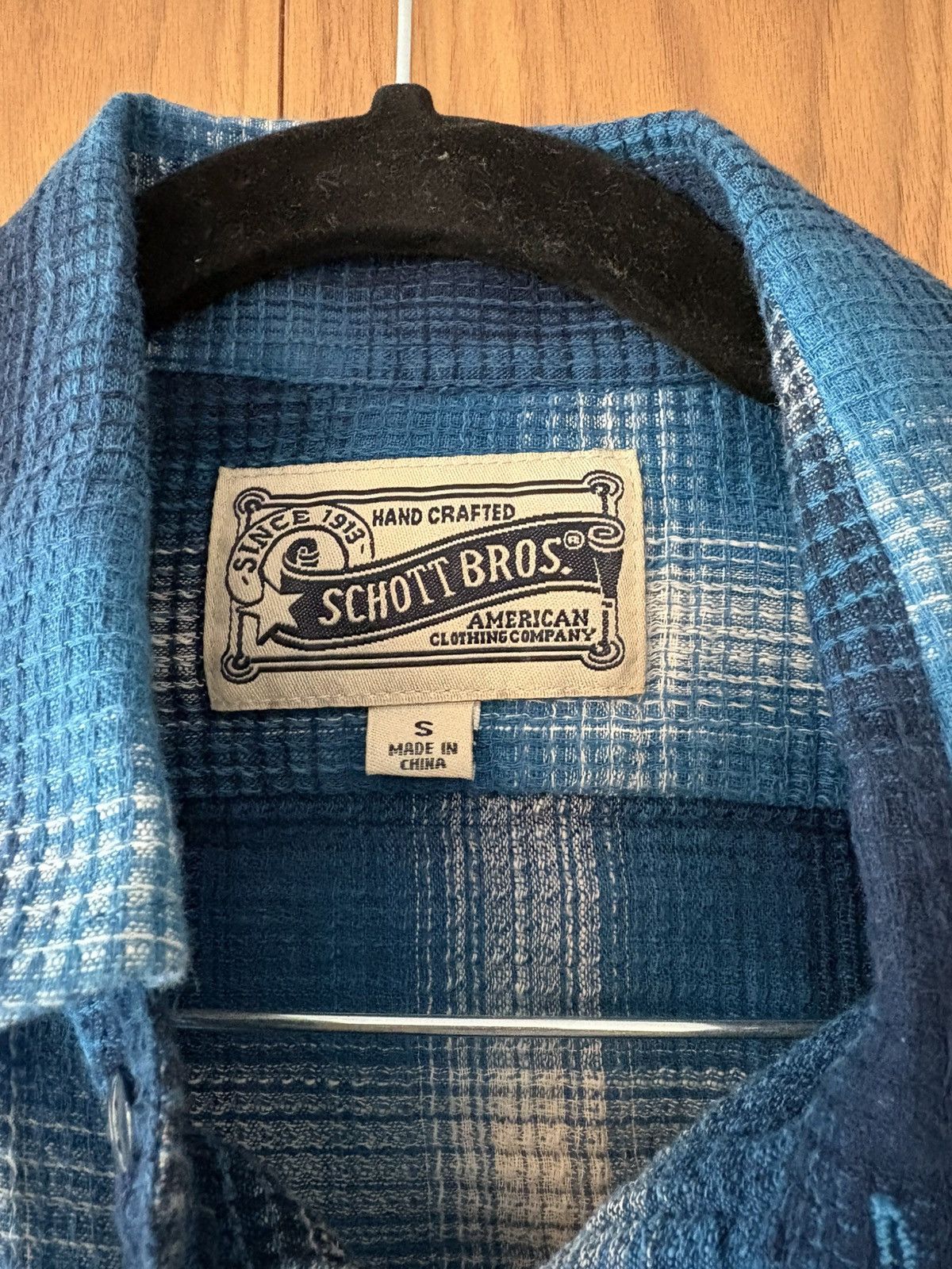 Schott Lightweight Schott 100% Cotton Button Up Size US S / EU 44-46 / 1 - 2 Thumbnail