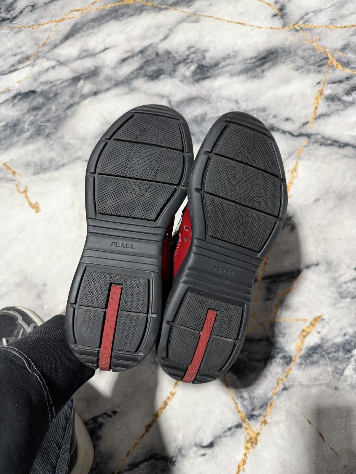 Prada Prada Americas Cup Dark Red/Black - Sz8US Size US 8 / EU 41 - 6 Thumbnail