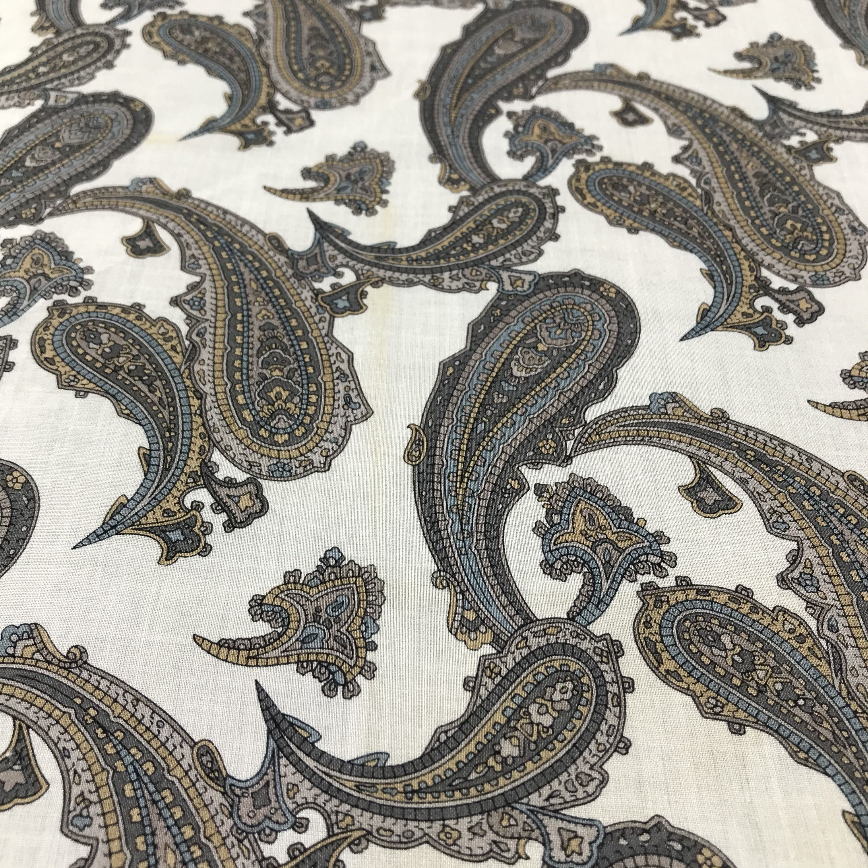 Christian Dior Monsieur Christian Dior Paisley Handkerchief Neckerchief H240 Size ONE SIZE - 7 Thumbnail