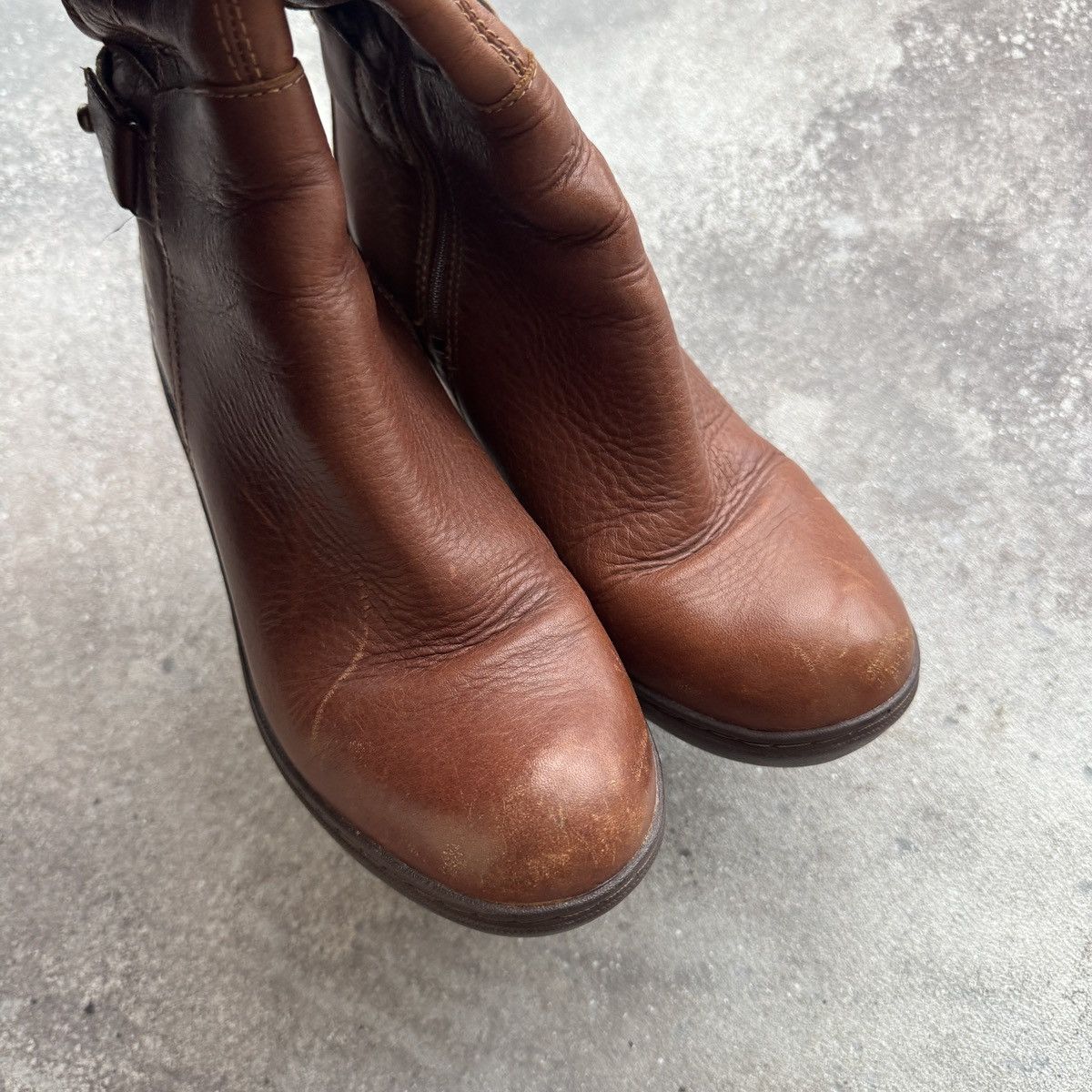 Timberland Timberland Vintage Faded Leather Y2K Wedge Boots Size US 8 / IT 38 - 12 Thumbnail