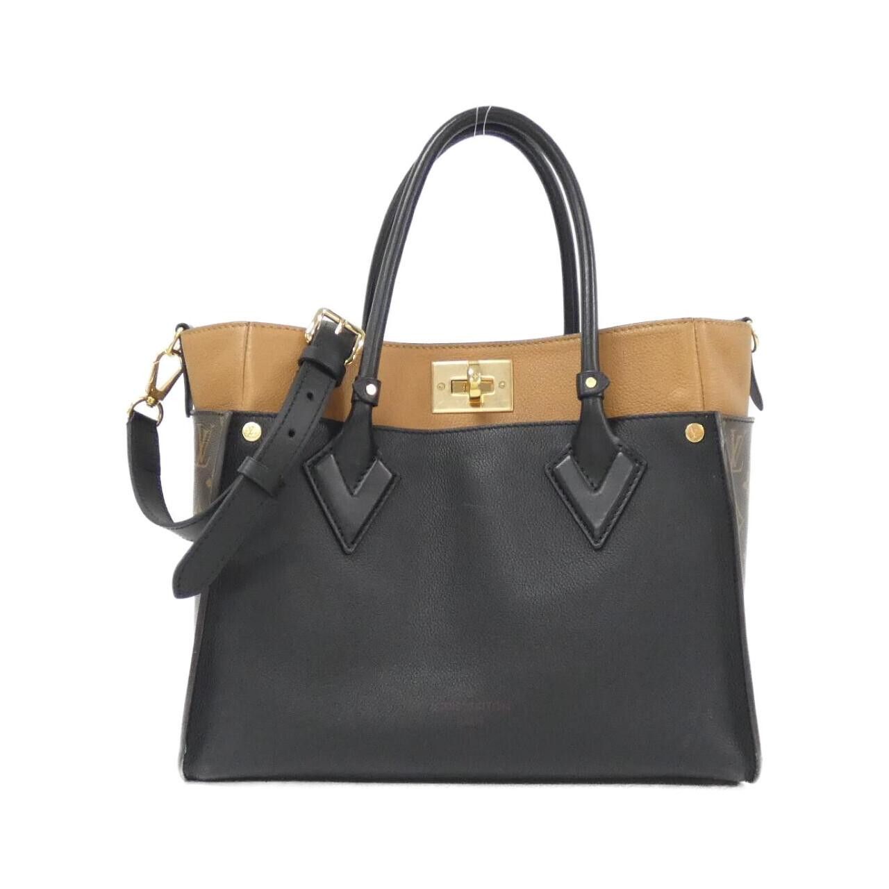 Louis Vuitton Louis Vuitton Louis Vuitton On My Side Monogram Calfskin Shoulder Bag Canvas Shoulder Bag M53823 DUTY FREE for USA Size ONE SIZE - 1 Thumbnail