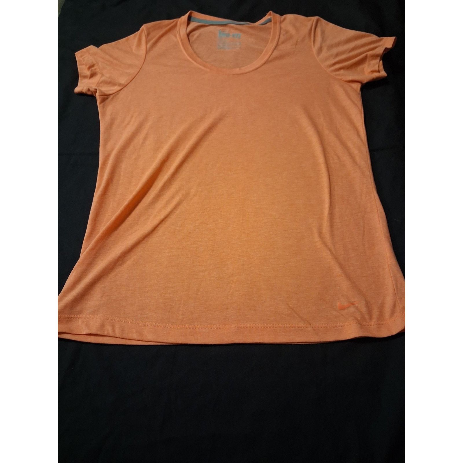 Nike Nike Orange Women's Crew Neck Short Sleeve T-Shirt Small Size S / US 4 / IT 40 - 3 Thumbnail