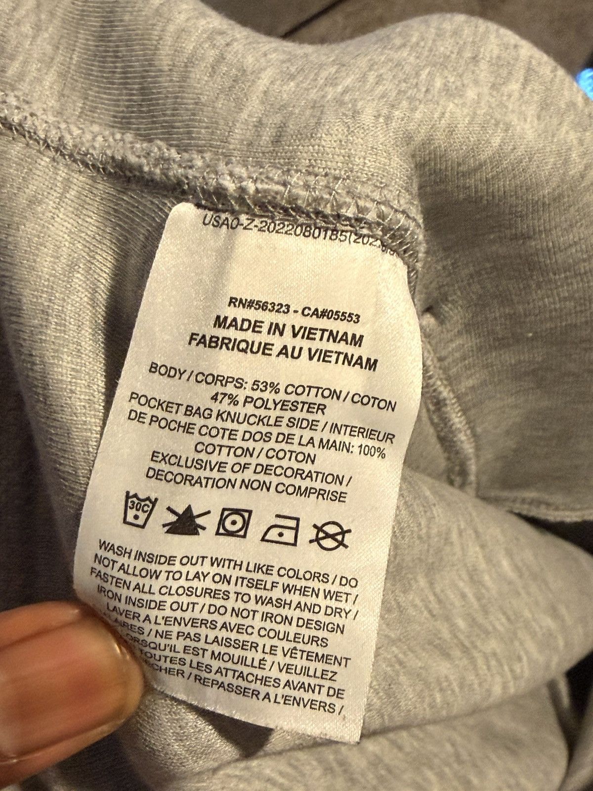 Nike Gray Nike Tech Set (TOP+BOTTOM) Size US L / EU 52-54 / 3 - 4 Thumbnail