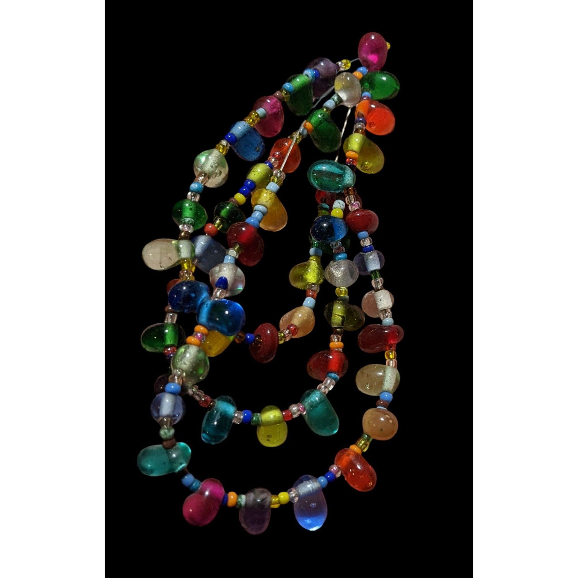 Other Candycore Multilayer Rainbow Glass Drop Necklace Size ONE SIZE - 4 Thumbnail
