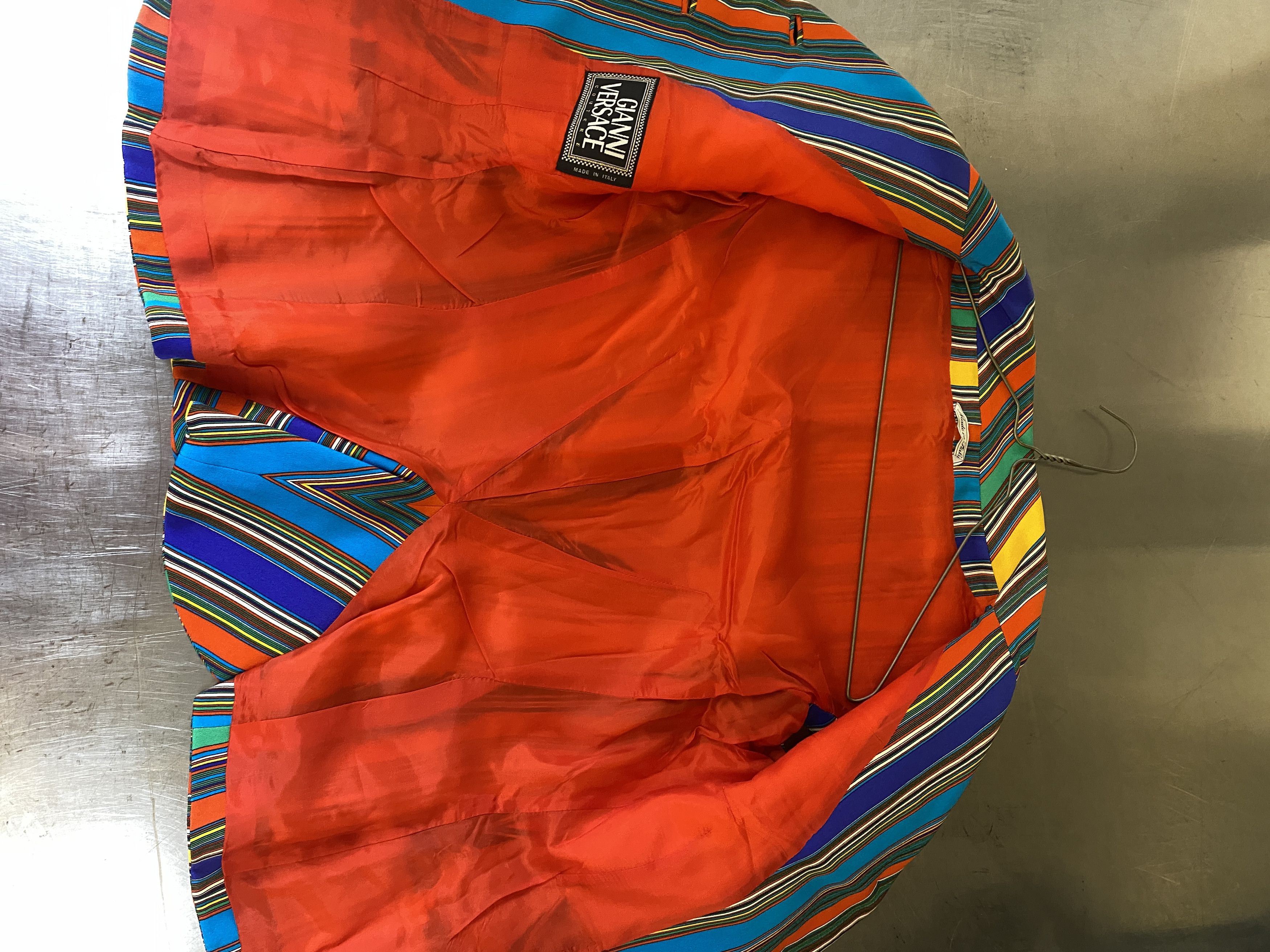 Versace VINTAGE GIANNI VERSACE 1993 MIAMI JACKET Size US XS / EU 42 / 0 - 7 Thumbnail