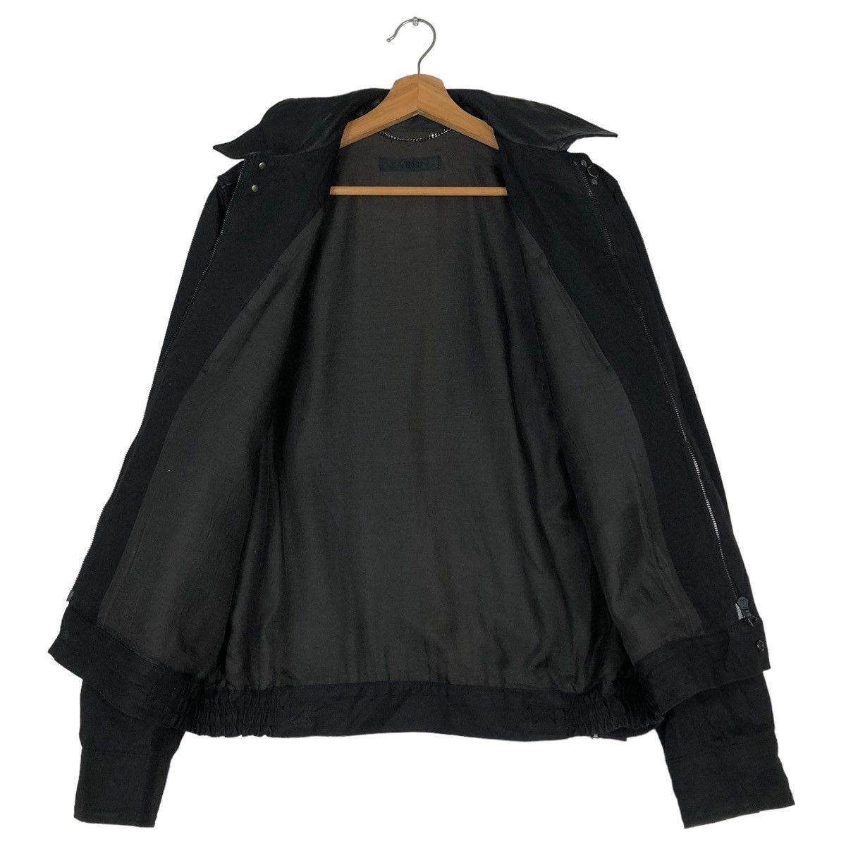 Japanese Brand BIKER JACKET LEATHER POCKET VIRUS JAPAN ISSEY MIYAKE DESIGN Size US S / EU 44-46 / 1 - 13 Thumbnail
