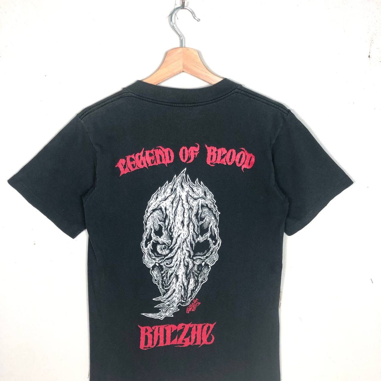 Band Tees × Vintage Vintage 90s Sobut/Balzac Oldevils Legend Of Blood Band Tee Size US S / EU 44-46 / 1 - 4 Thumbnail