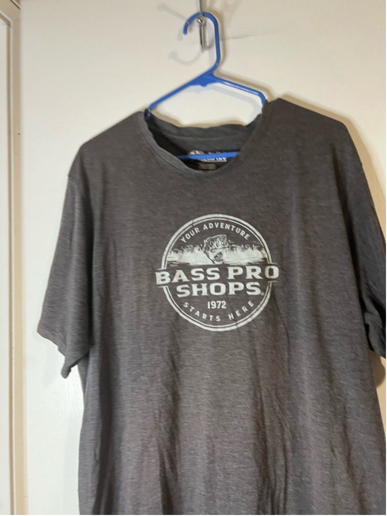 Bass Pro Shops Men's Bass Pro Shops Gray Graphic T-Shirt Size 2XL Size US XXL / EU 58 / 5 - 1 Thumbnail
