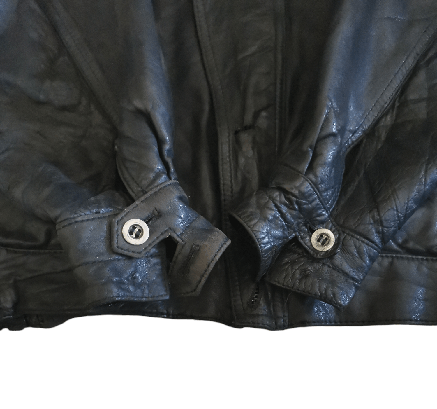 Japanese Brand Vintage 70s Nichiwa Sheepskin Double Collar Punk Jacket Size US L / EU 52-54 / 3 - 3 Thumbnail
