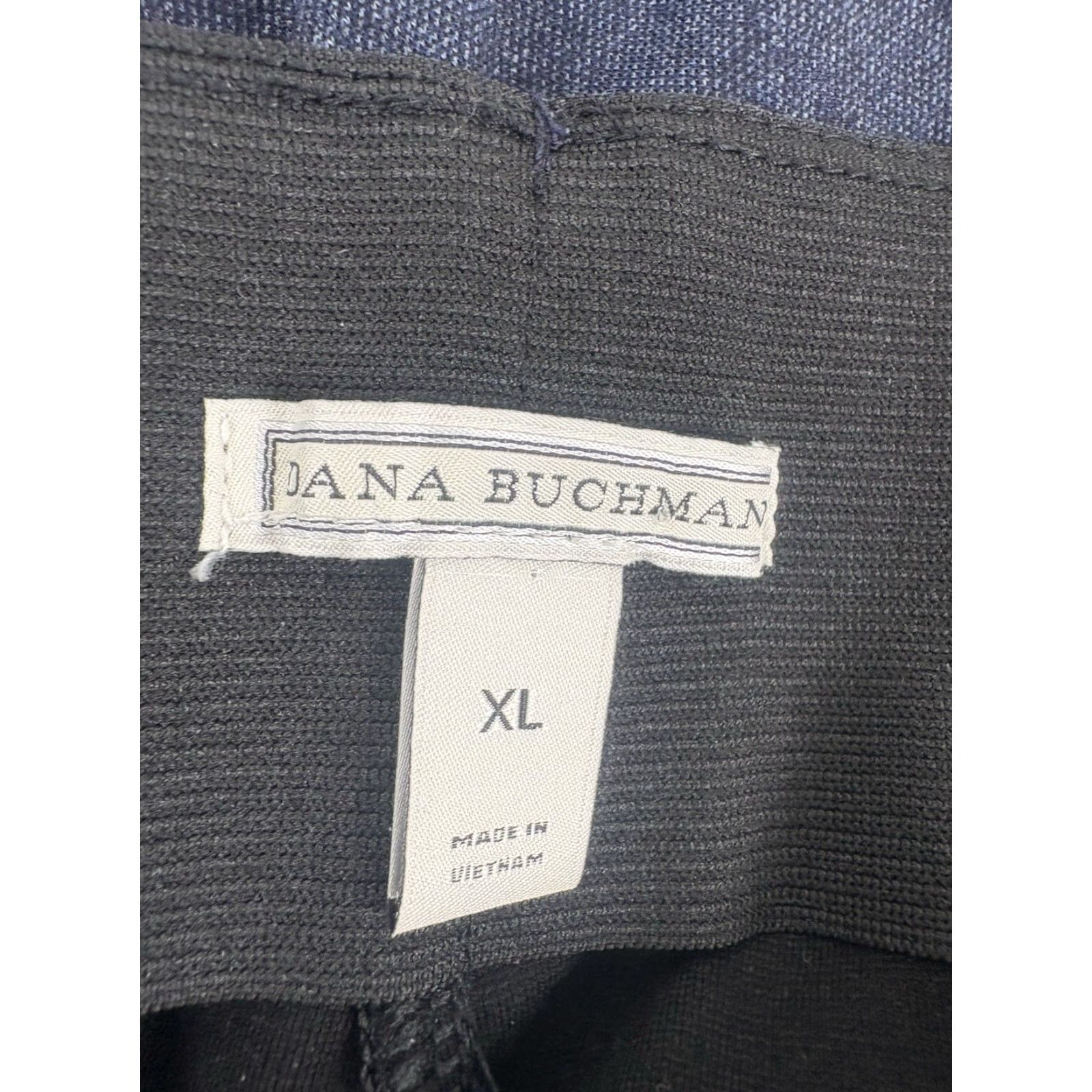 Vintage Dana Buchman Dk Blue Hi-Rise Pull On Elastic Waist Pants Womens Size XL Size 40" / US 18 - 7 Thumbnail
