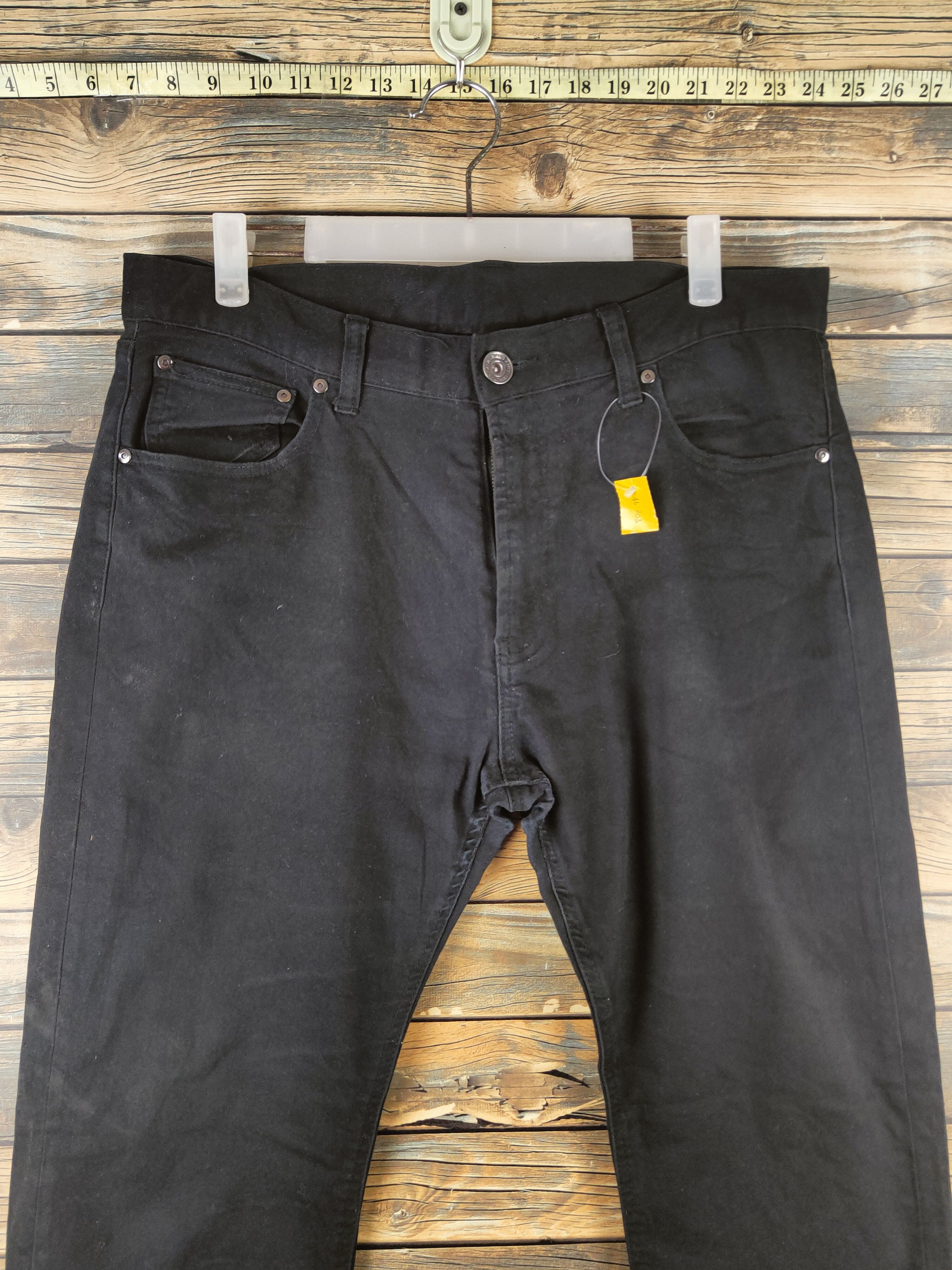 Japanese Brand DL Closshi Black Multipocket Casual Pants #46-303 Size US 34 / EU 50 - 2 Thumbnail