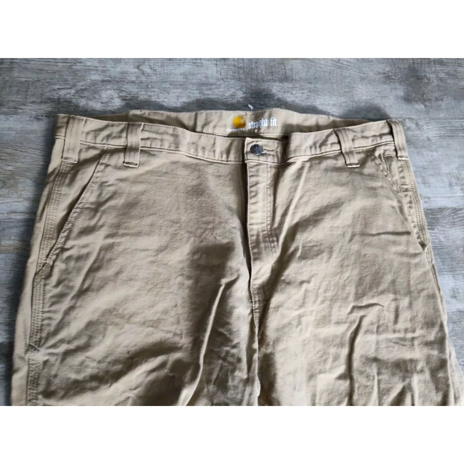 Carhartt Carhartt Rugged Flex Canvas Pants 40X32 Beige Work Regular Fit Mens Size US 40 / EU 56 - 5 Thumbnail