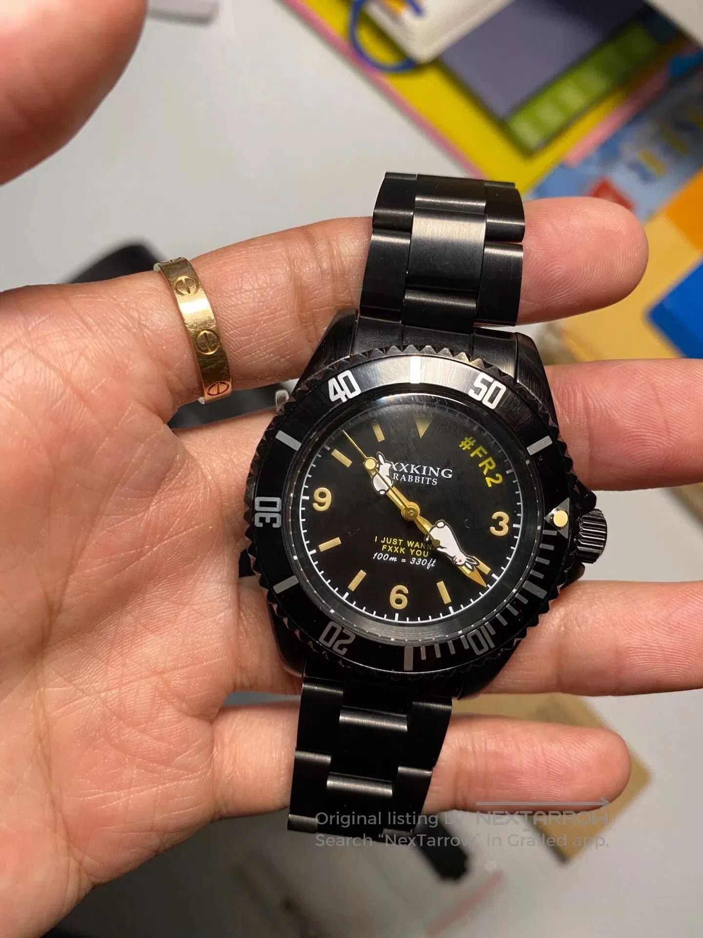 Bape bapex tribute watch black with nylon strap. Size ONE SIZE - 1 Thumbnail