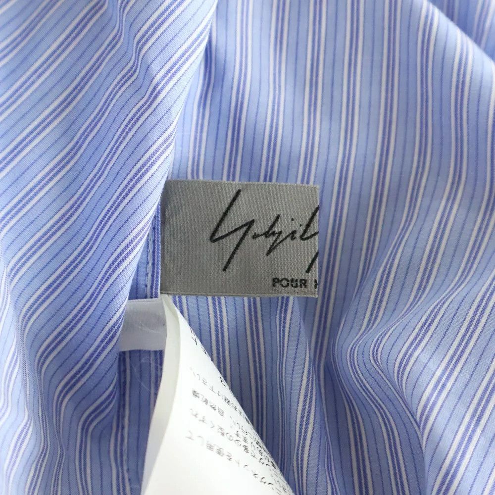 Yohji Yamamoto Yohji Yamamoto//17AW You Snitch L/S STRIPE SHIRT Size US L / EU 52-54 / 3 - 7 Thumbnail