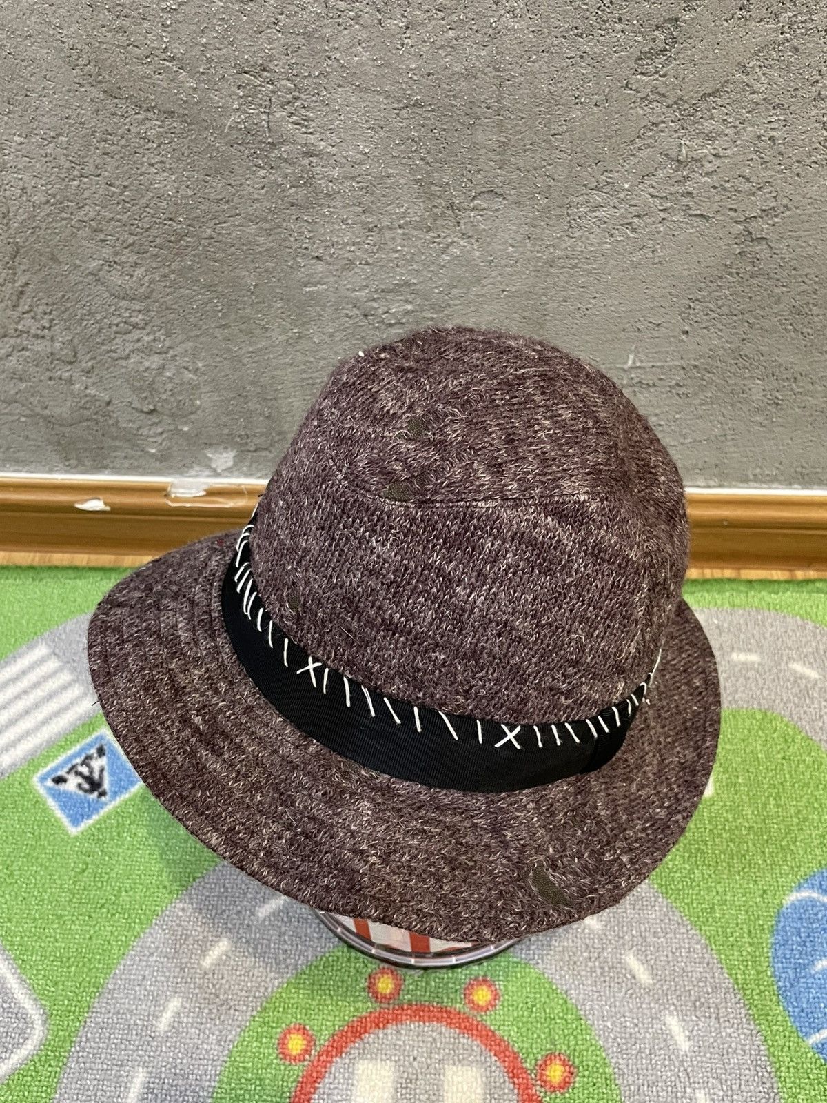 Maison MIHARA YASUHIRO Maison Miharayasuhiro x Ca4la Crochet Distressed Style Hats Size ONE SIZE - 15 Thumbnail