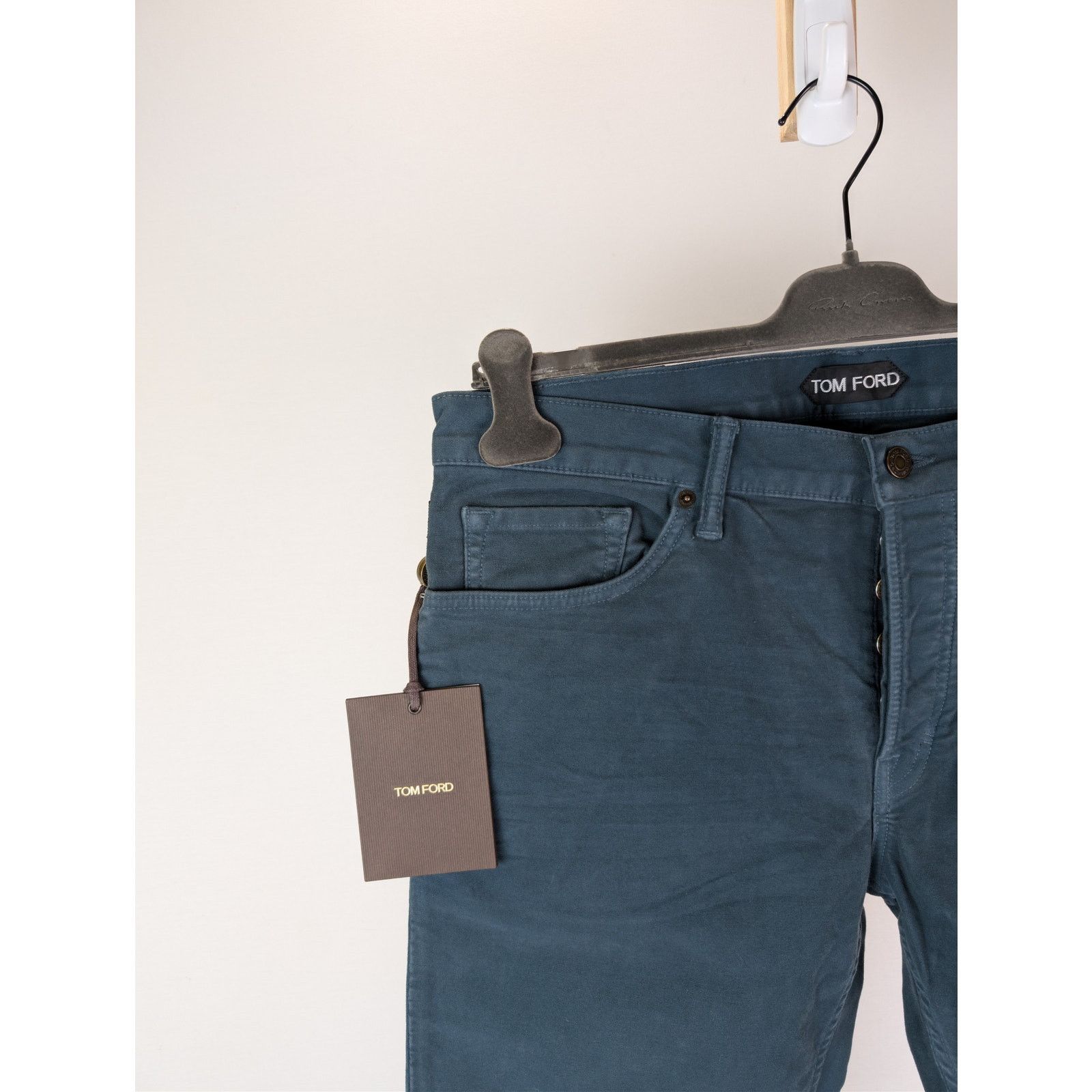 Tom Ford o1rshd1 Slim Fit Denim Jeans in Blue Size US 34 / EU 50 - 6 Thumbnail