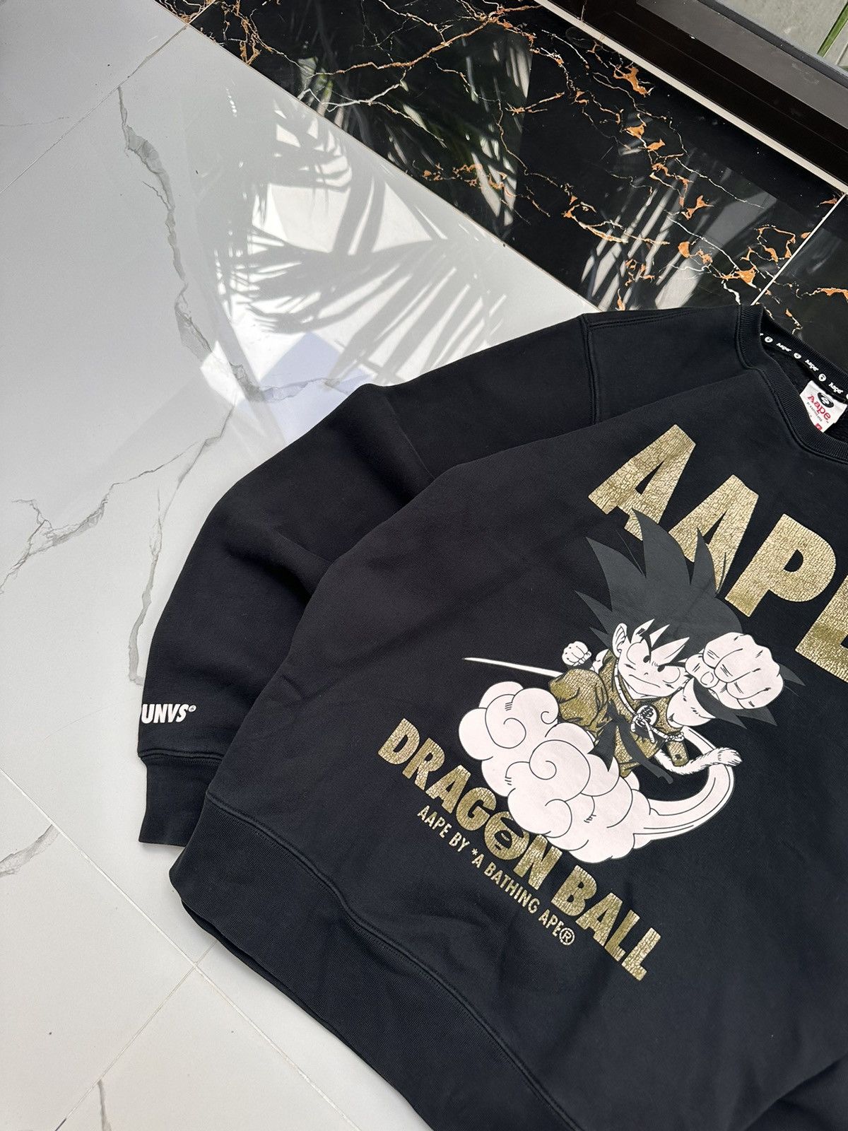 Aape × Vintage AAPE X DRAGONBALL VINTAGE BIG LOGO STREETWEAR SWEATSHIRT Size US S / EU 44-46 / 1 - 5 Thumbnail