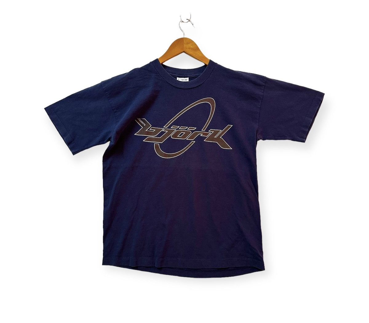 vintage OG 90s BJORK big logo screen star promo t-shirts