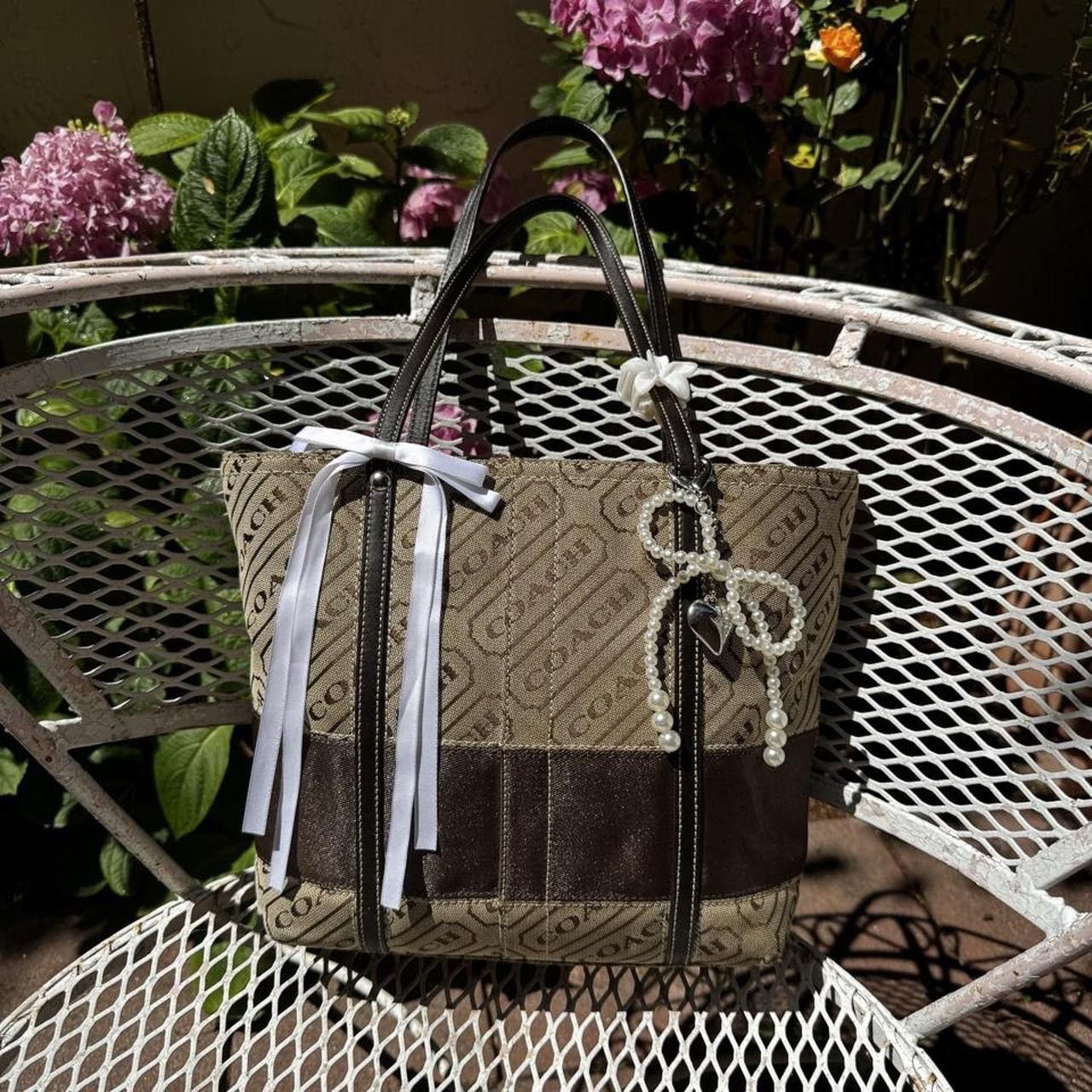 Coach Y2K Coach Brown Mini Tote Size ONE SIZE - 1 Thumbnail