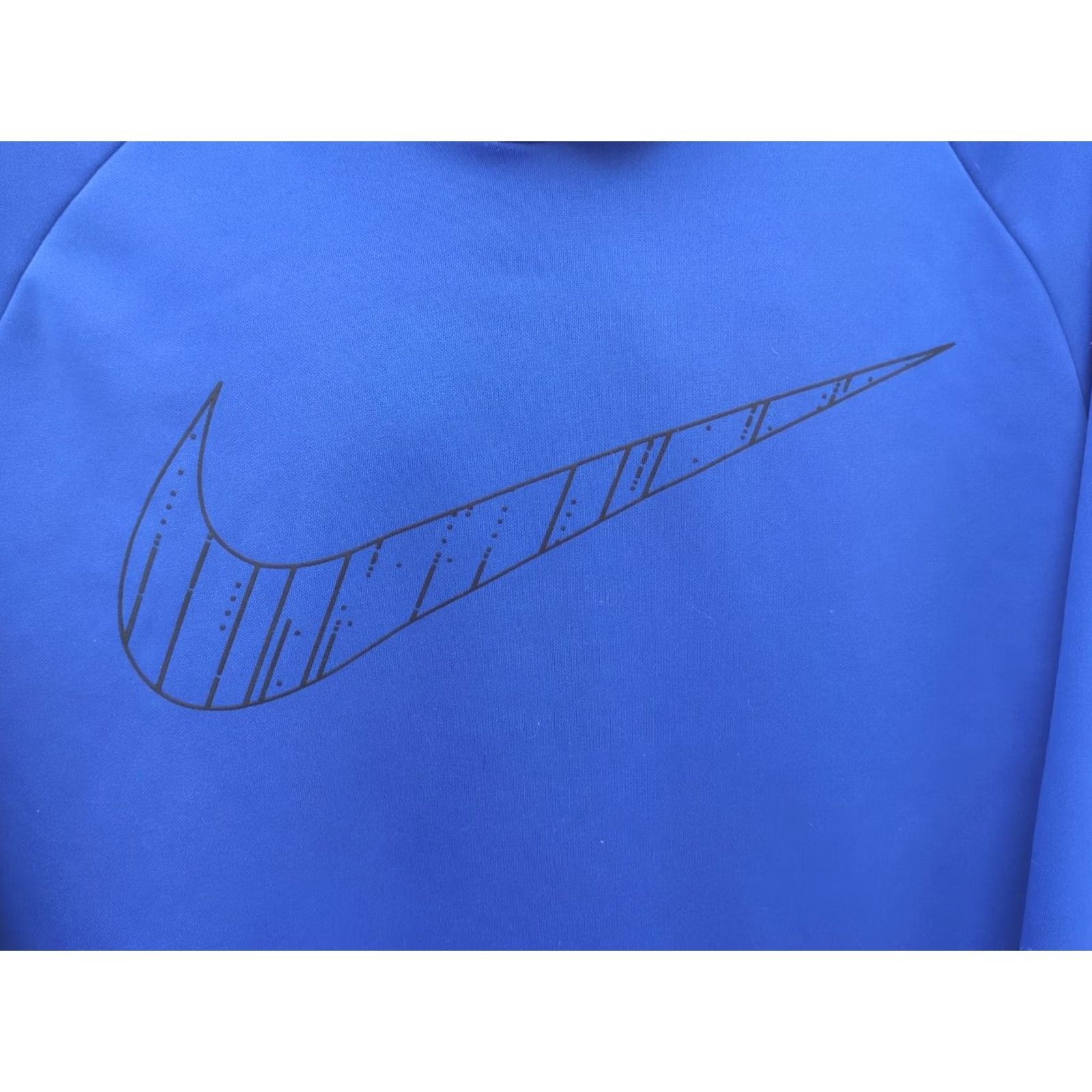 Nike Nike Hoodie Sweatshirt Mens XL Blue Dri-Fit Swoosh Logo Fleece Active Pullover Hooded Pockets Long Sleeve Size US XL / EU 56 / 4 - 2 Thumbnail