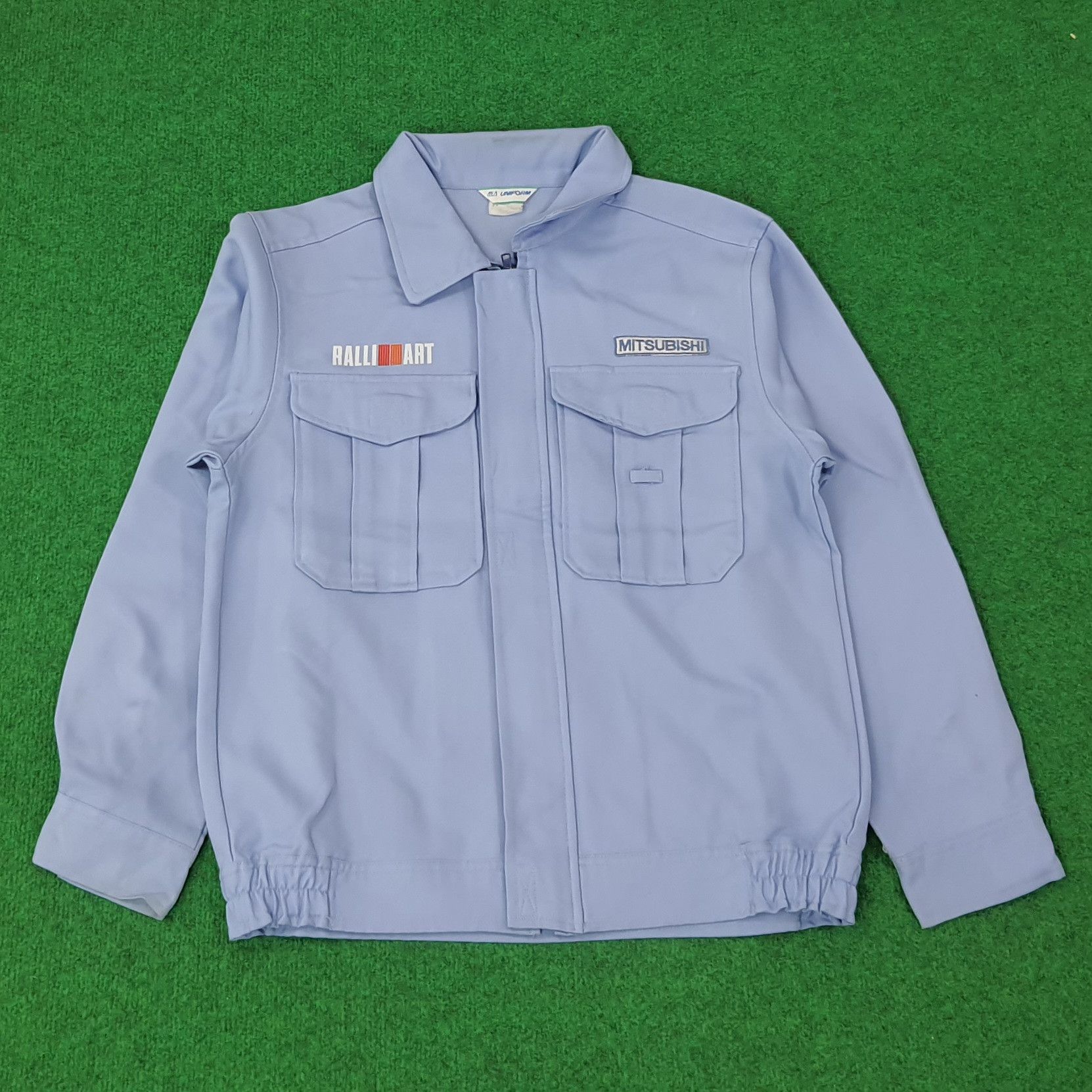 Japanese Brand Vintage Mitsubishi RalliArt Racing Sports Jacket C247N17 Size US S / EU 44-46 / 1 - 2 Thumbnail