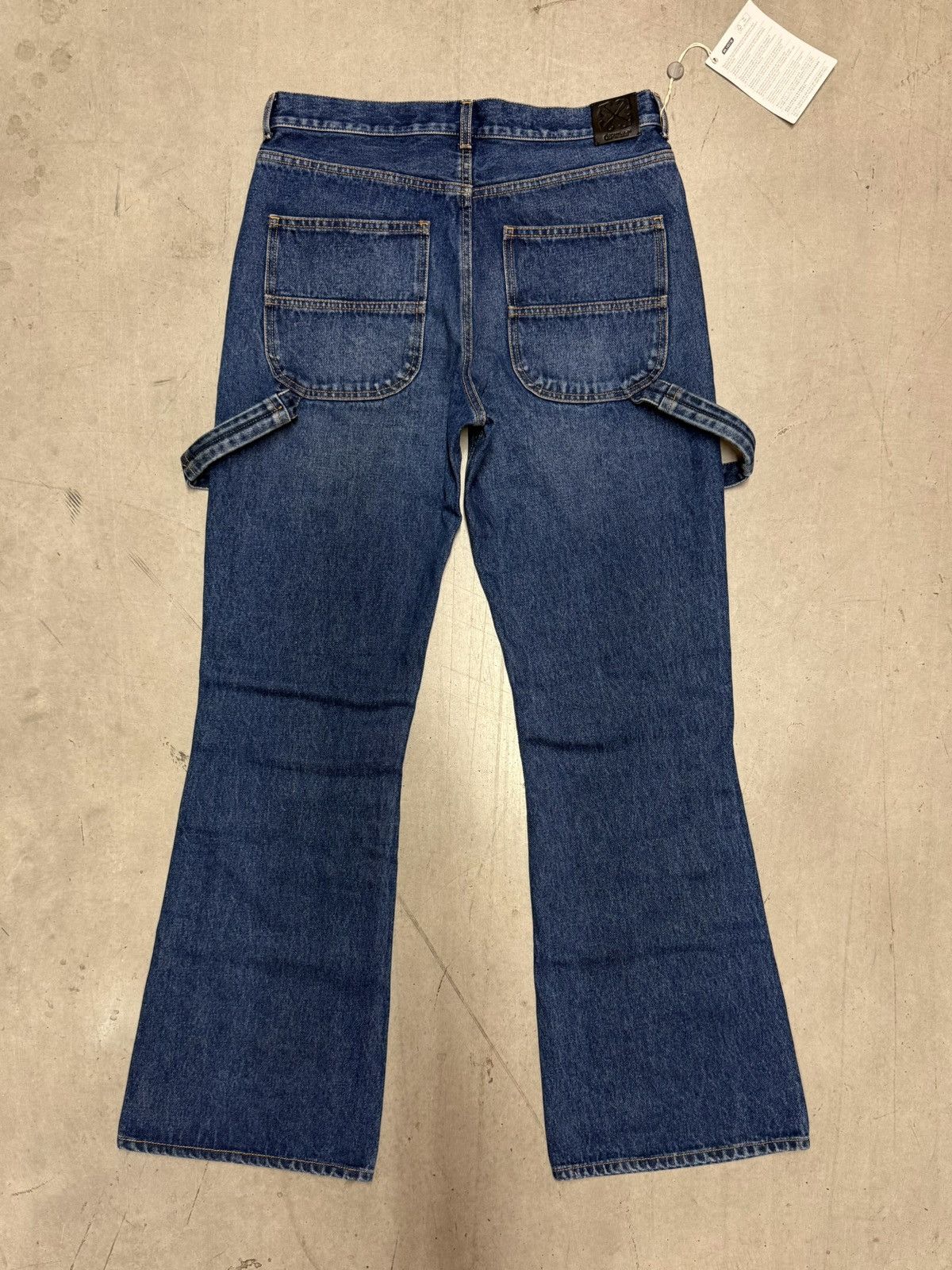 Off-White Off-White Virgil Abloh Carpenter Blue Jeans size 31 Size US 31 - 3 Thumbnail
