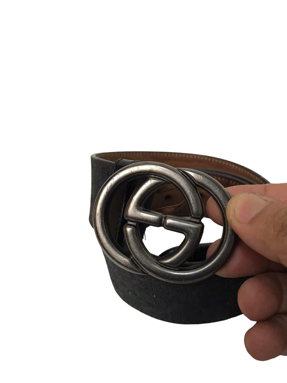 Gucci GG Gucci GG Black Belt 295777 Size ONE SIZE - 2 Thumbnail