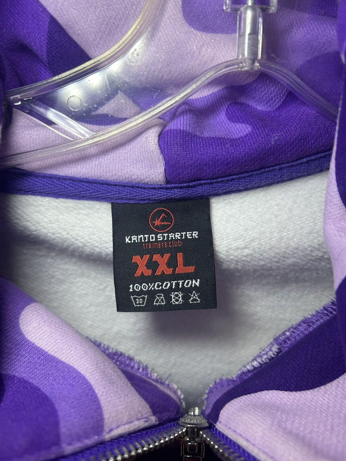 Kanto Starter Kanto Starter Gengar purple camo full zip with velcro face Size US XL / EU 56 / 4 - 3 Thumbnail