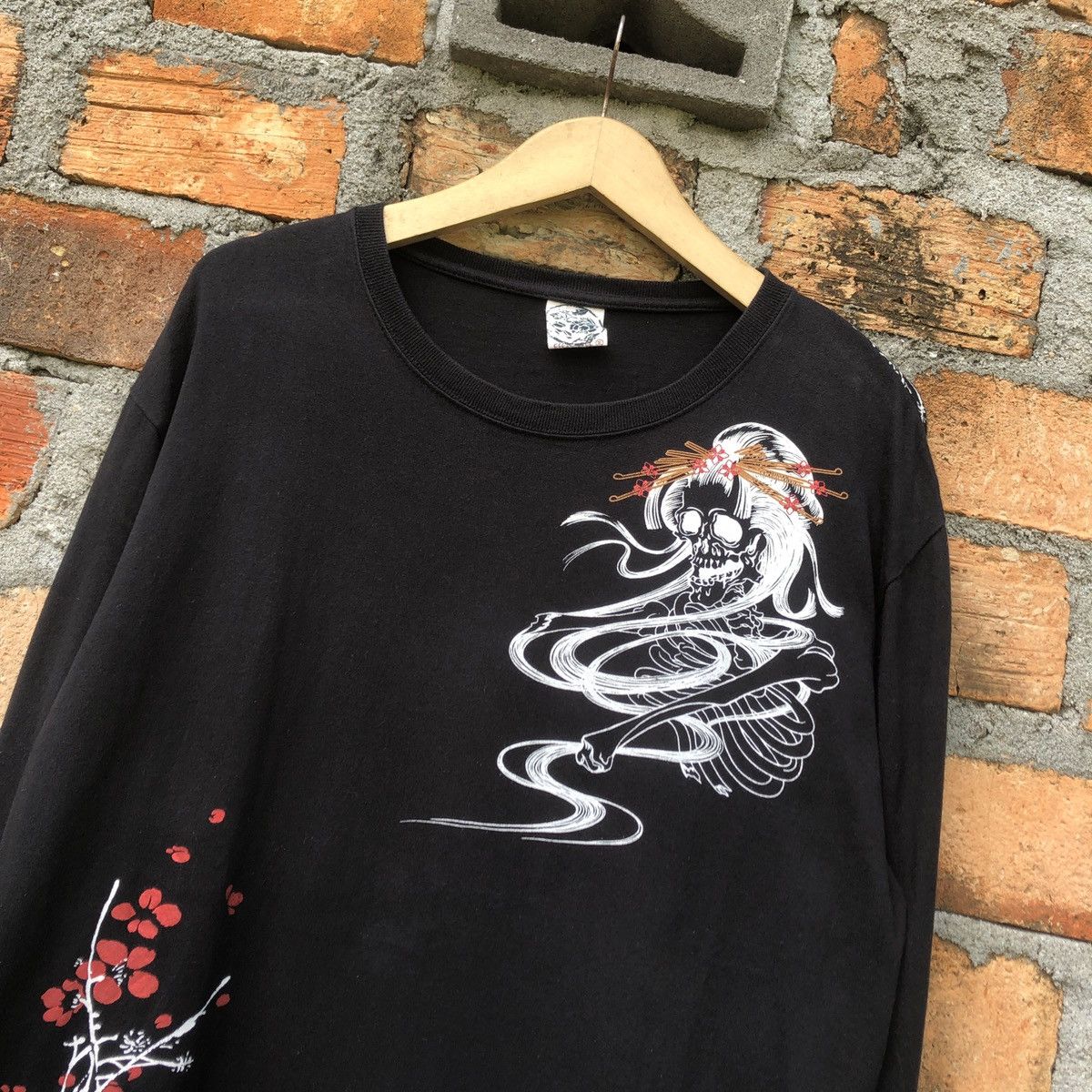 Japanese Brand Vintage Japanese Brand Sukajan Geisha Art Longsleeve Size US L / EU 52-54 / 3 - 3 Thumbnail