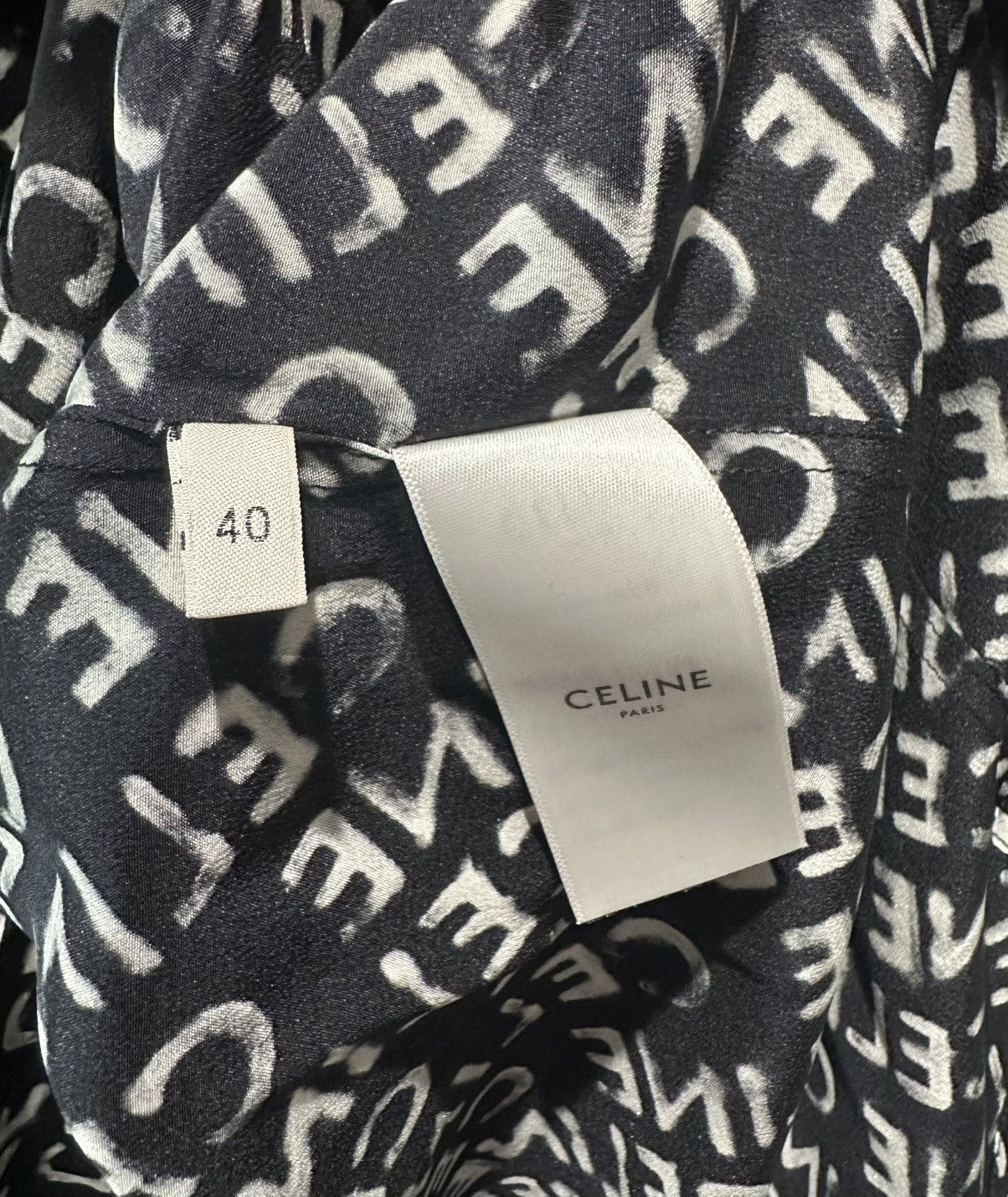 Celine Celine Loose Hawaiian Shirt Size US XXS / EU 40 - 4 Thumbnail