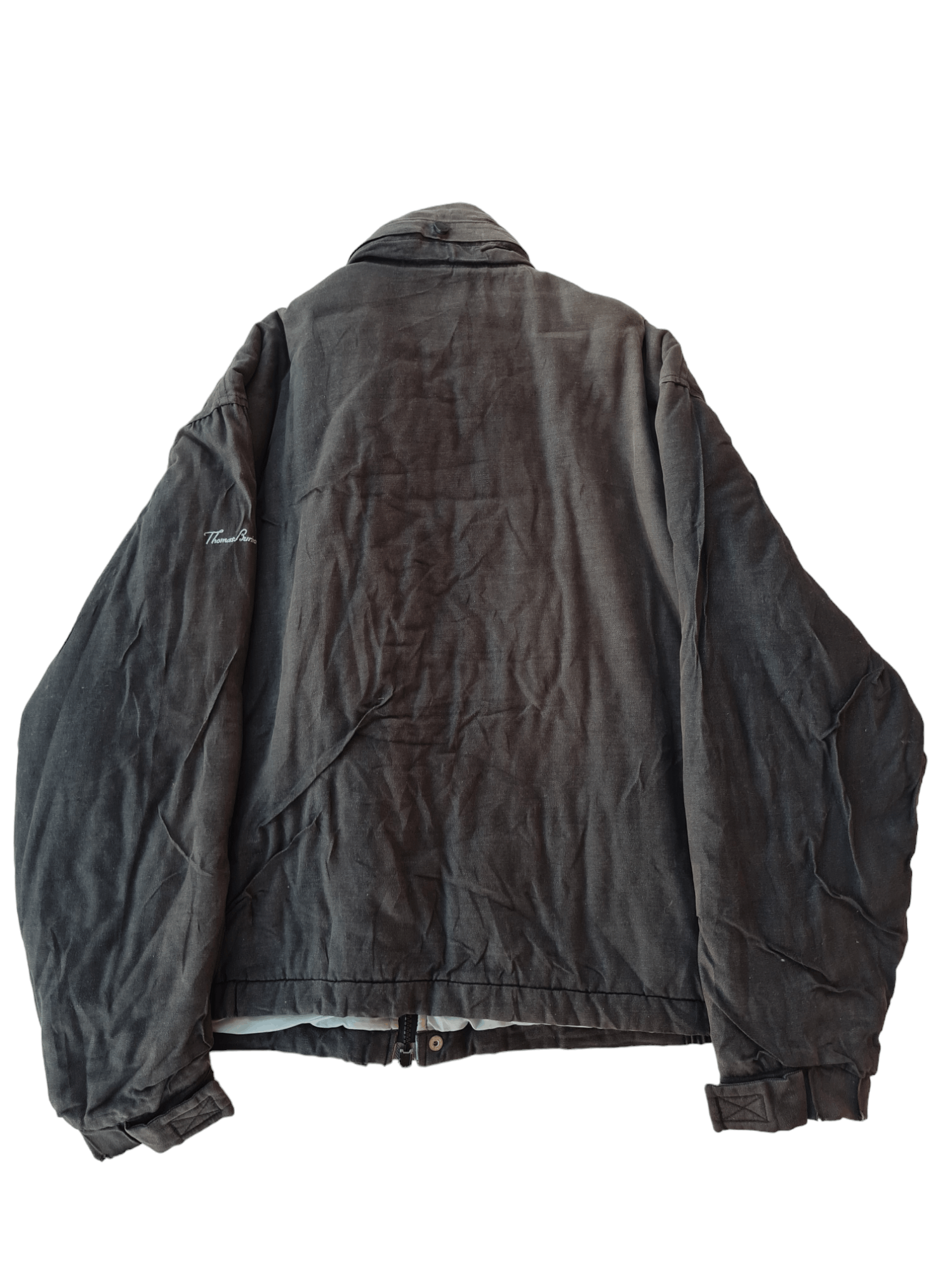 Vintage Thomas Burberry Heavy Jacket Zipper Size US L / EU 52-54 / 3 - 6 Thumbnail