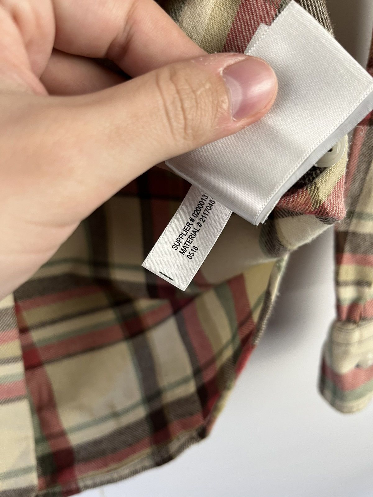 Ralph Lauren Ralph Lauren Men's Cotton Plaid Long Sleeve Shirt Button Up Size US S / EU 44-46 / 1 - 9 Thumbnail