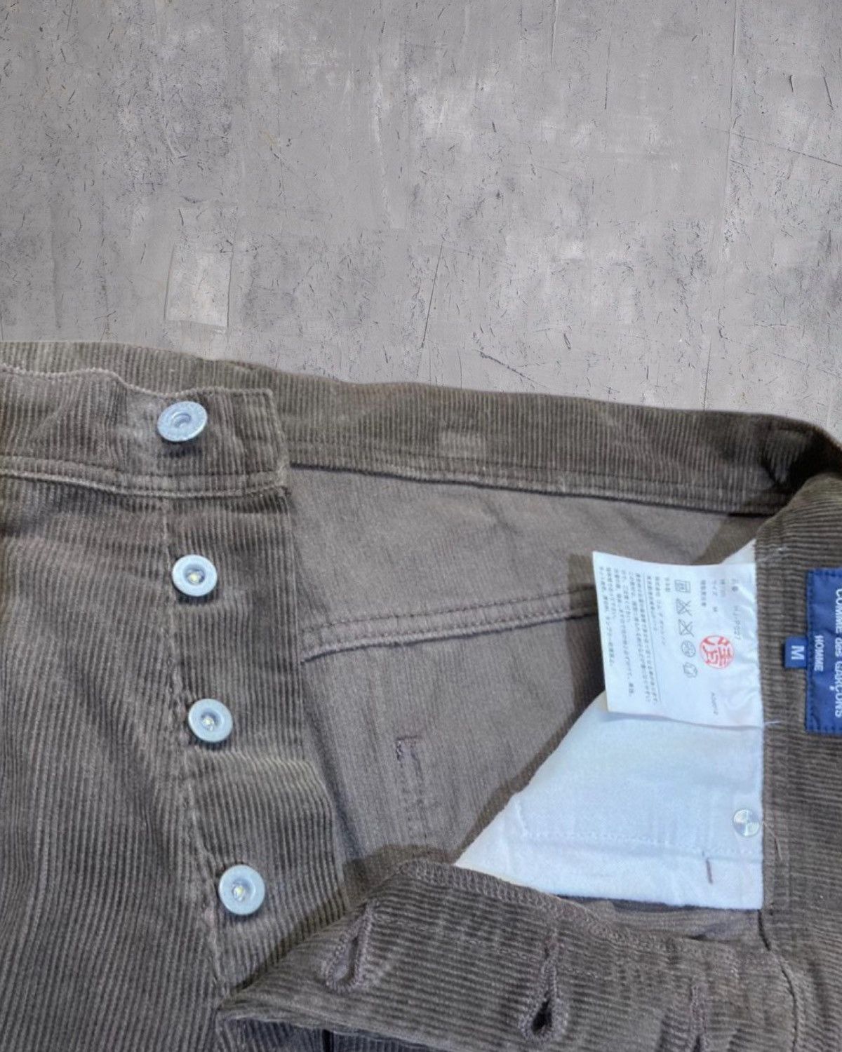 Comme des Garcons × Comme des Garcons Homme × Comme des Garcons Homme Plus 00’s Comme des garcons homme corduroy denim Size US 30 / EU 46 - 6 Thumbnail