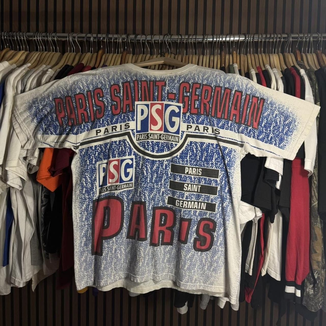 Other Crazy 90s Paris Saint-Germain AOP Tee Size US XL / EU 56 / 4 - 1 Thumbnail