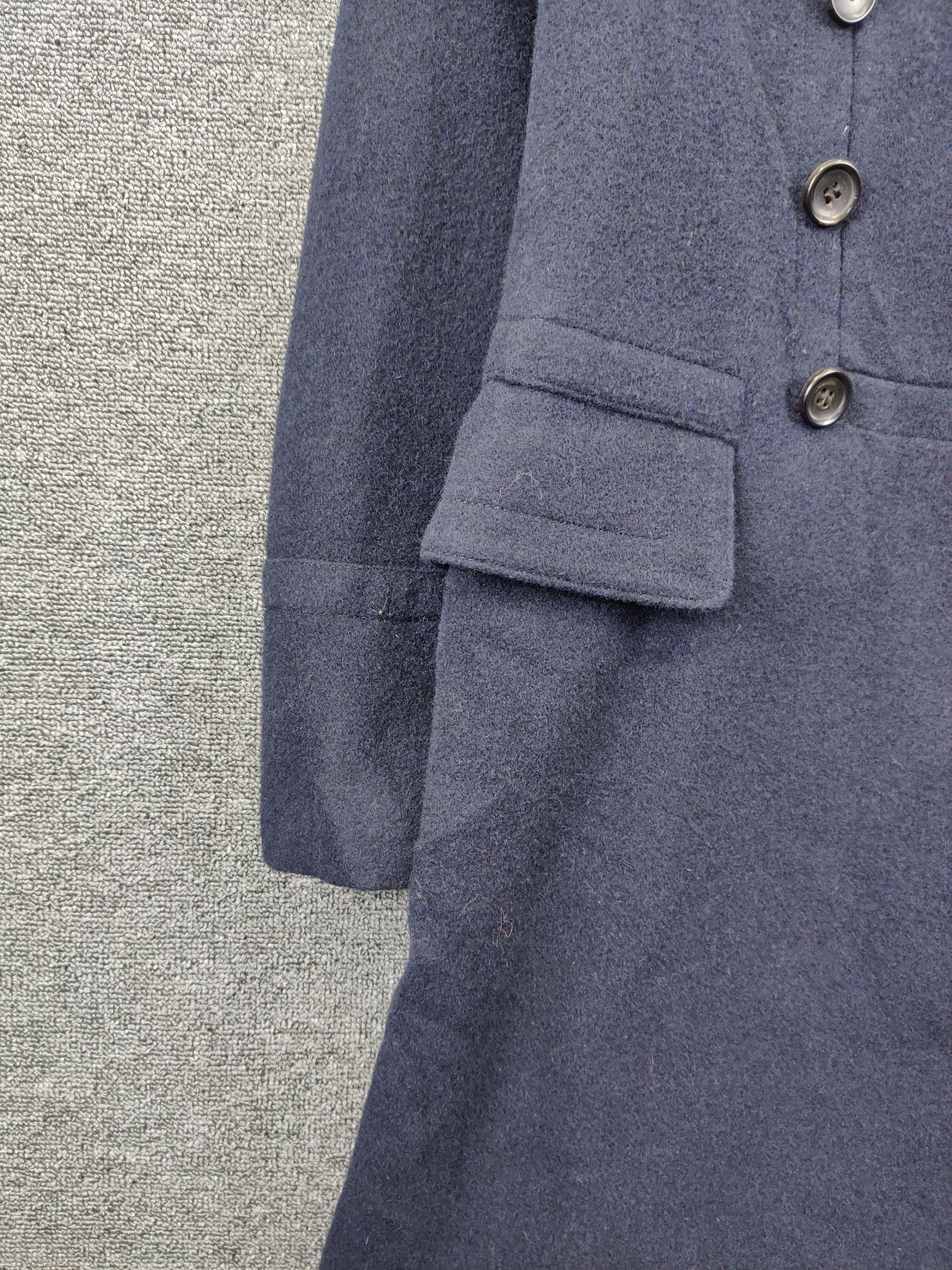 Comme des Garcons Vintage Comme Des Garcons Double Breasted Wool Long Coat Size US XS / EU 42 / 0 - 4 Thumbnail