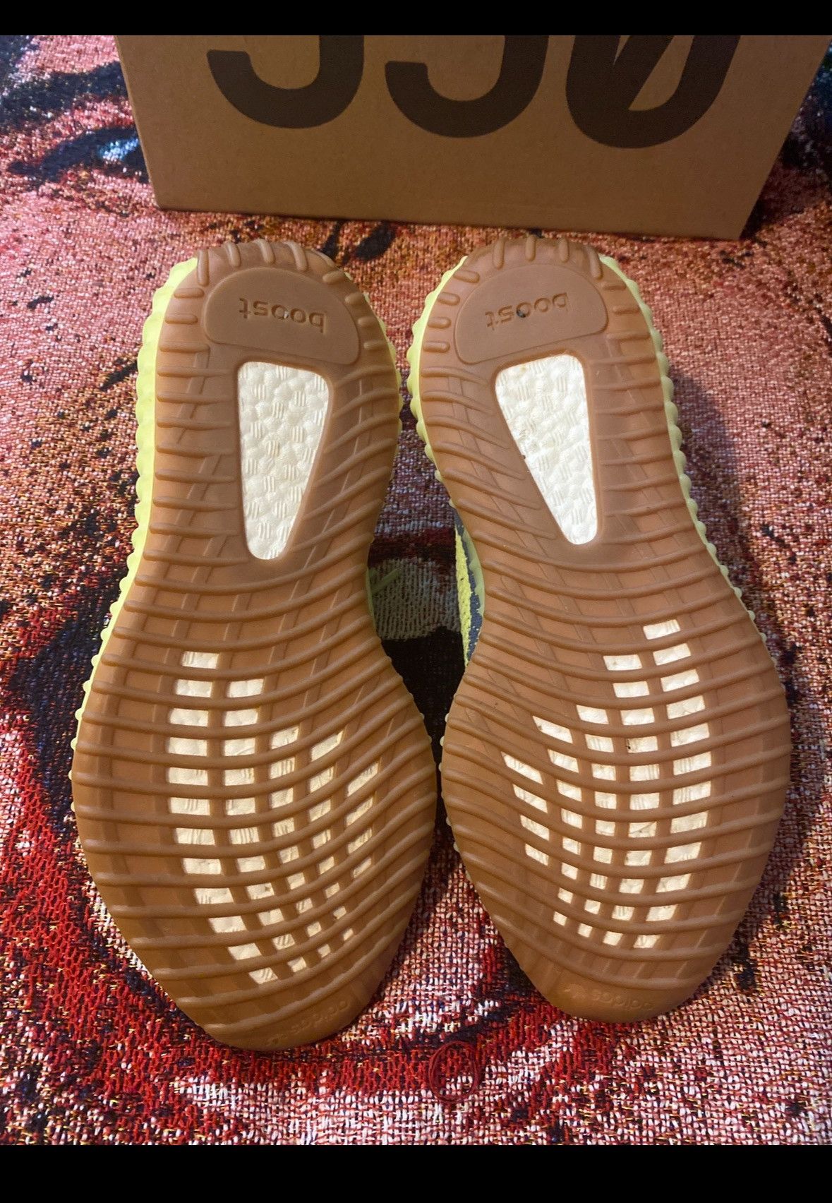 Adidas × Kanye West Yeezy boost 350 V2 Frozen Yellows Size US 9 / EU 42 - 5 Thumbnail