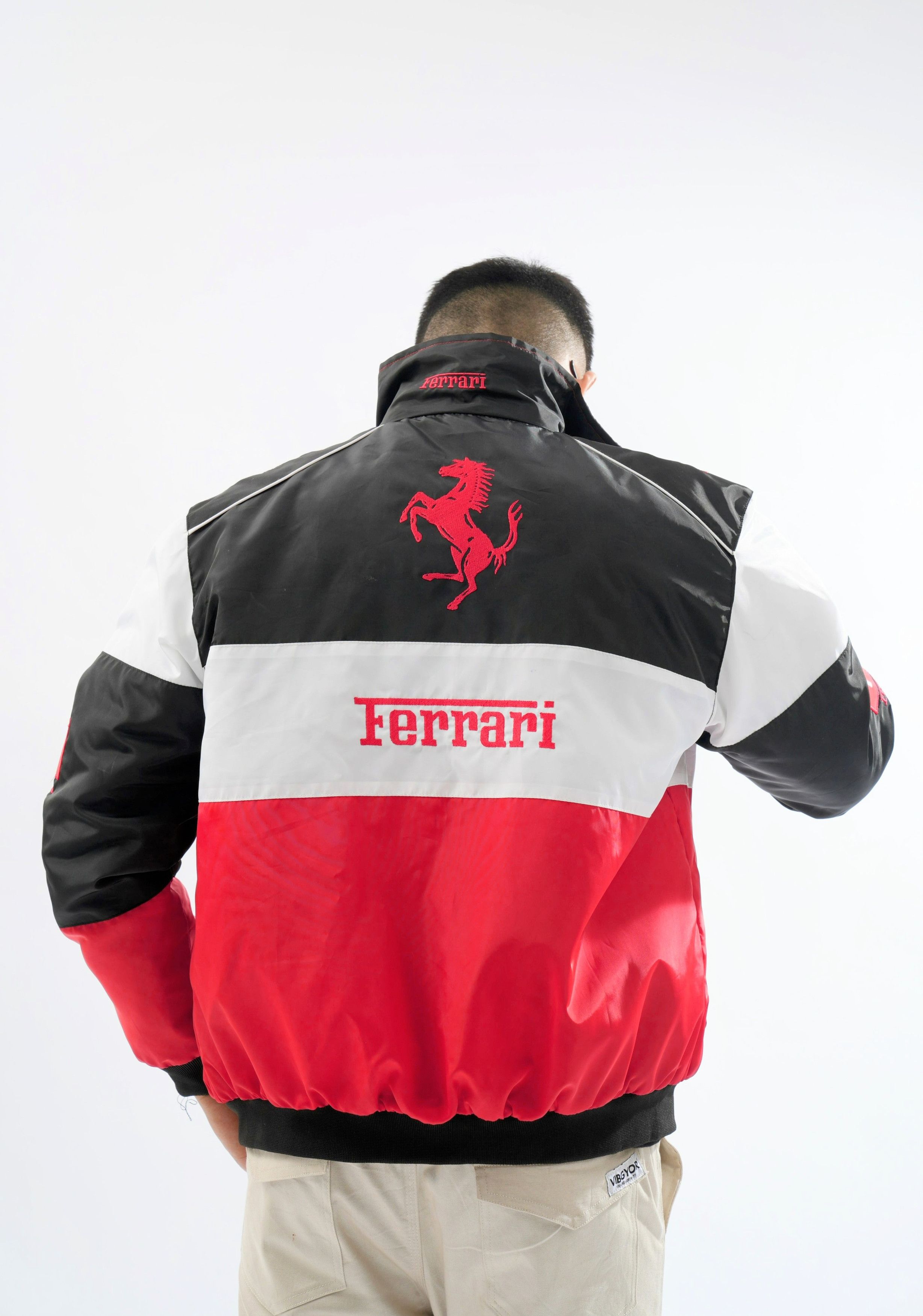 Vintage 🔥Vintage Ferrari F1 Racing Jacket Retro Bomber Formula 1 Size US M / EU 48-50 / 2 - 5 Thumbnail