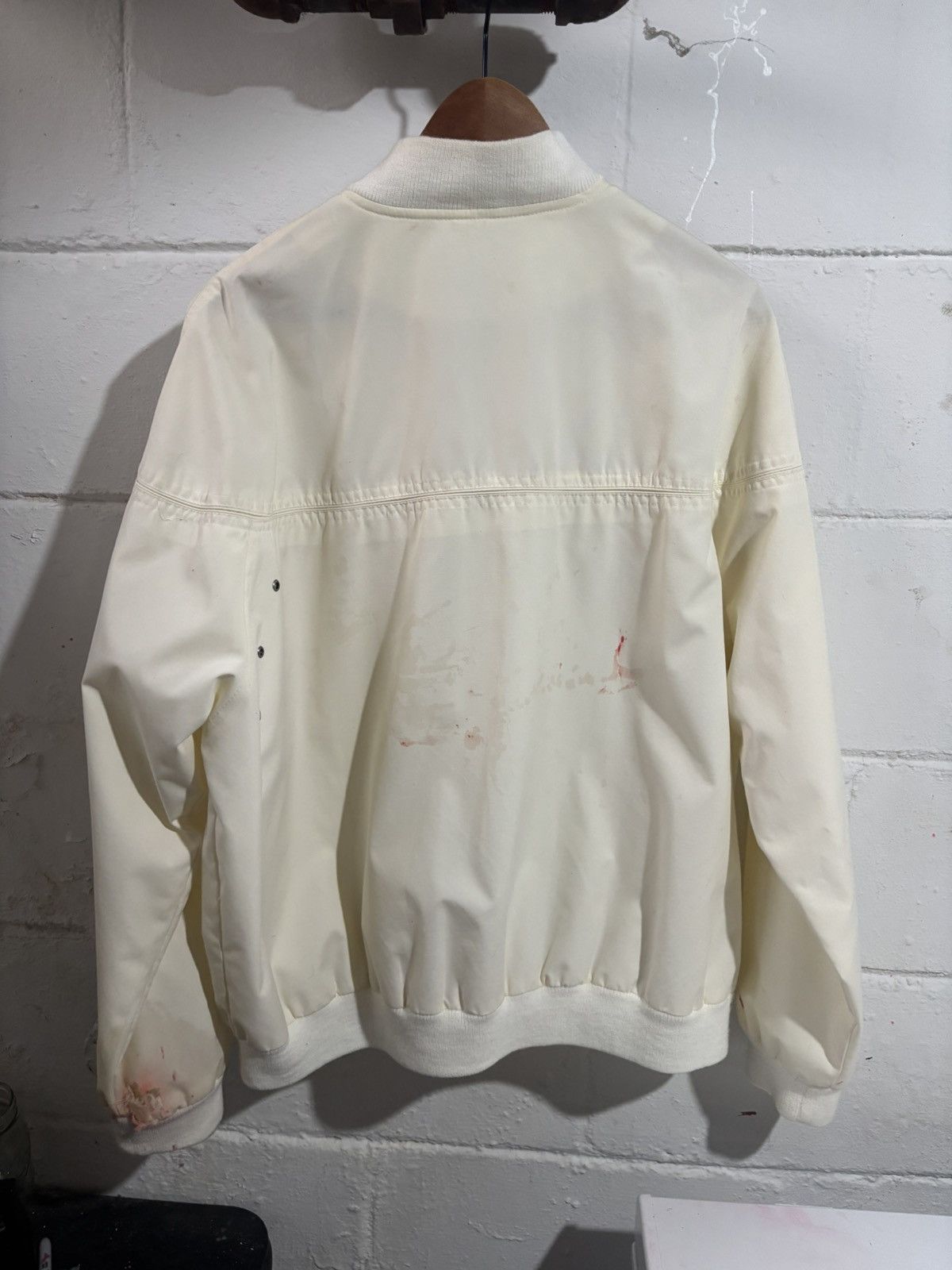 Band Tees × Other Distressed hand screen printed Radiohead jacket. Size L. Size US L / EU 52-54 / 3 - 6 Thumbnail