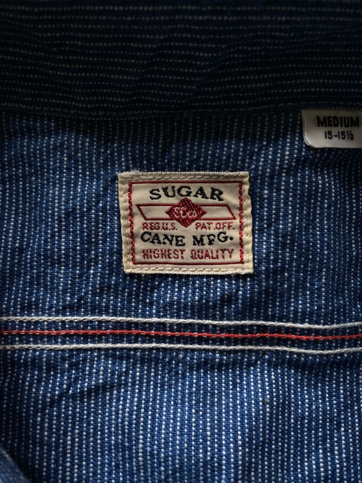 Sugar Cane Sugar Cane Hickory Indigo Denim Work Shirt Size US M / EU 48-50 / 2 - 6 Thumbnail
