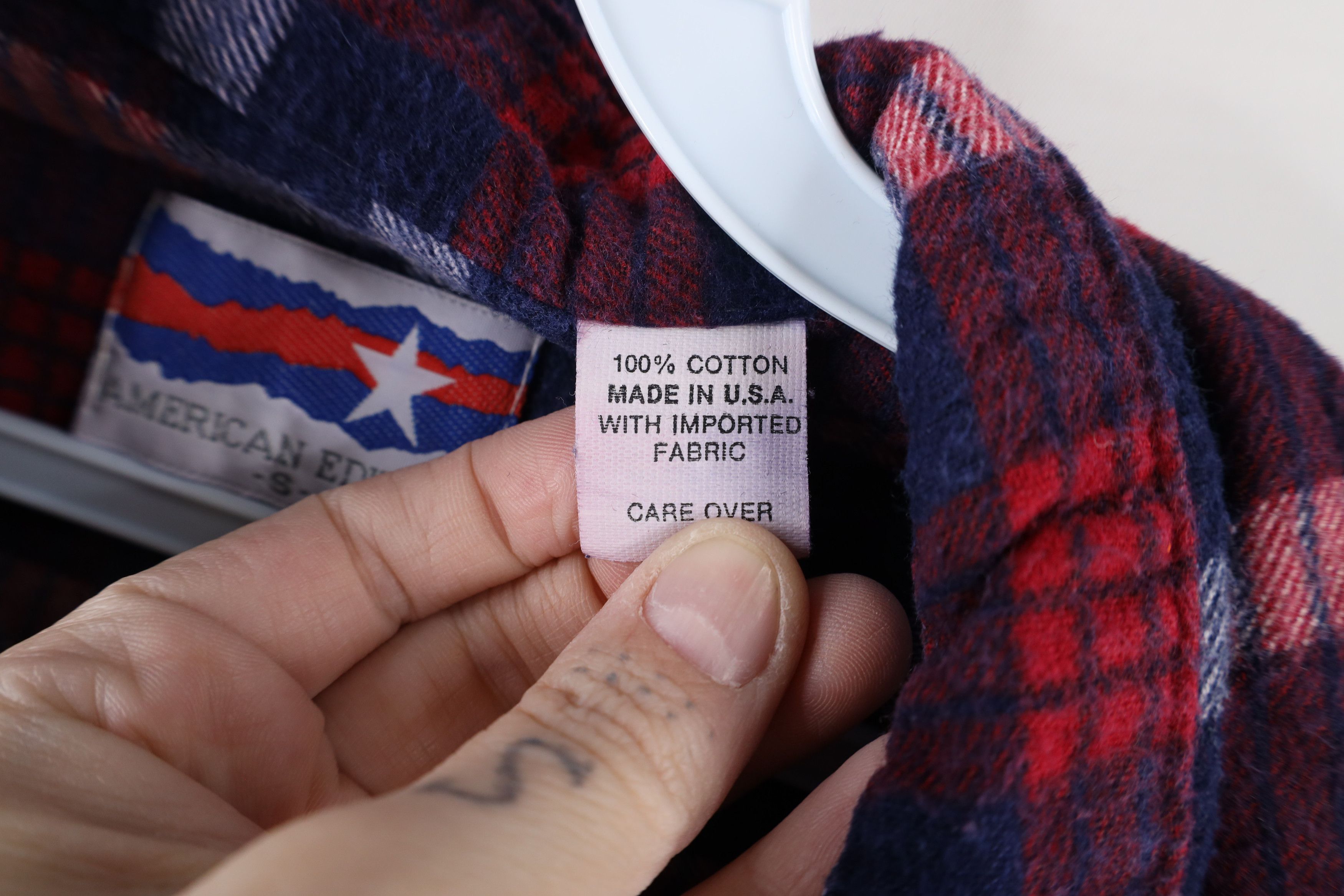 Vintage Vintage 70s Streetwear Flannel Collared Button Shirt USA Size US S / EU 44-46 / 1 - 7 Thumbnail