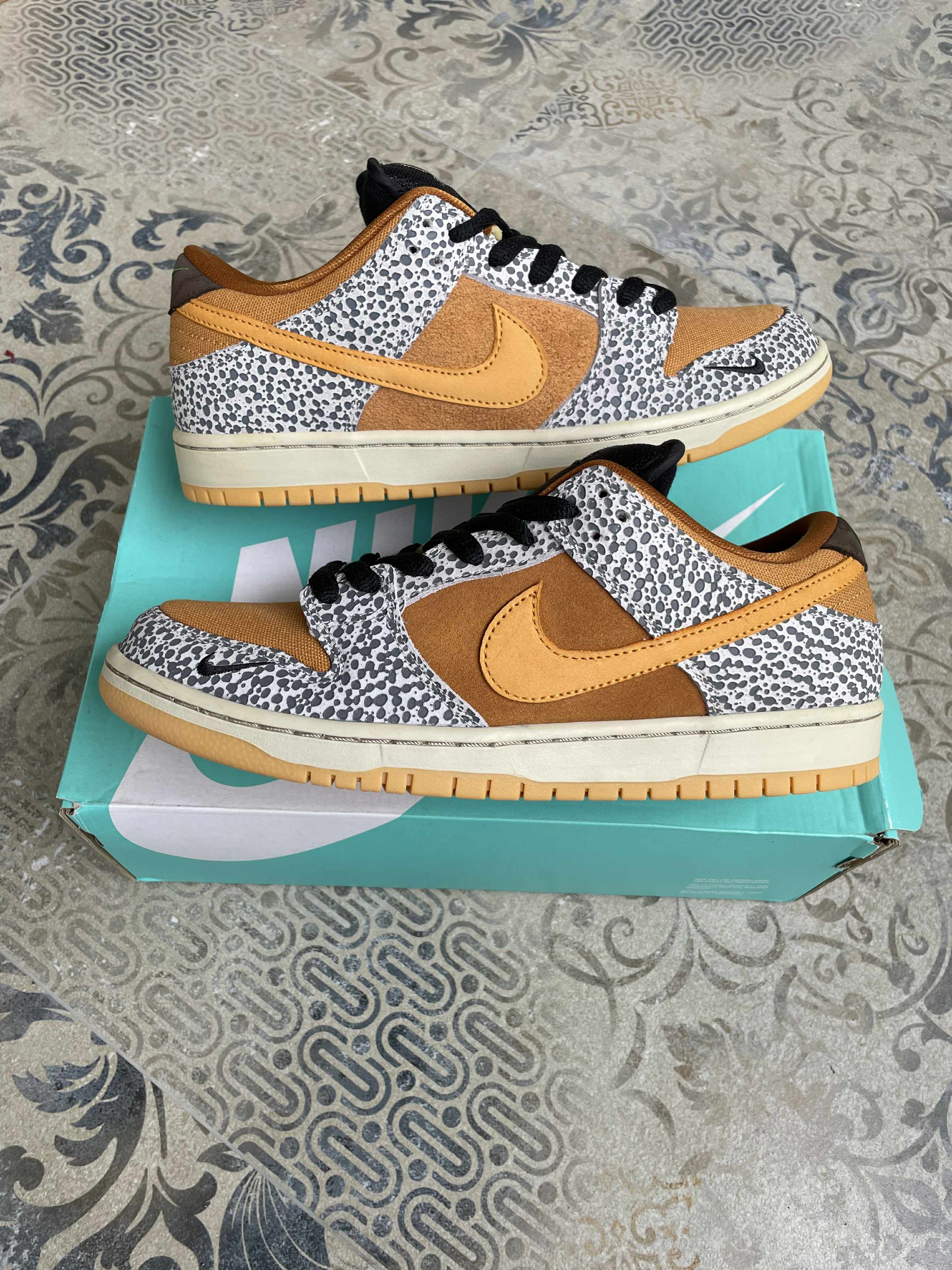 Nike Nike Sb Dunk Low Safari US 9 EU 42.5 Sneakers Mens Size US 9 / EU 42 - 1 Thumbnail
