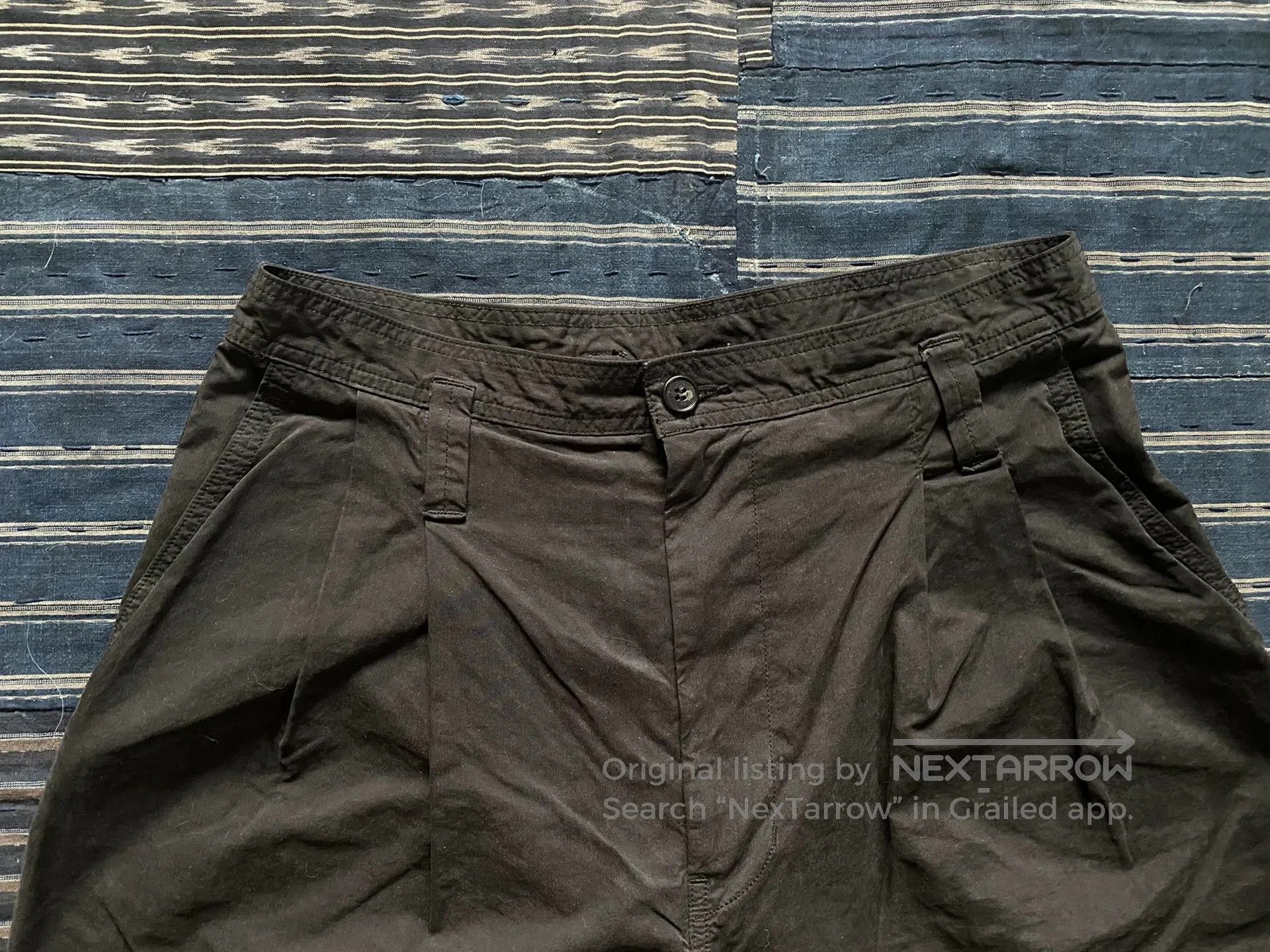 Porter Classic porter classic weather trouser in black. Size US 34 / EU 50 - 3 Thumbnail