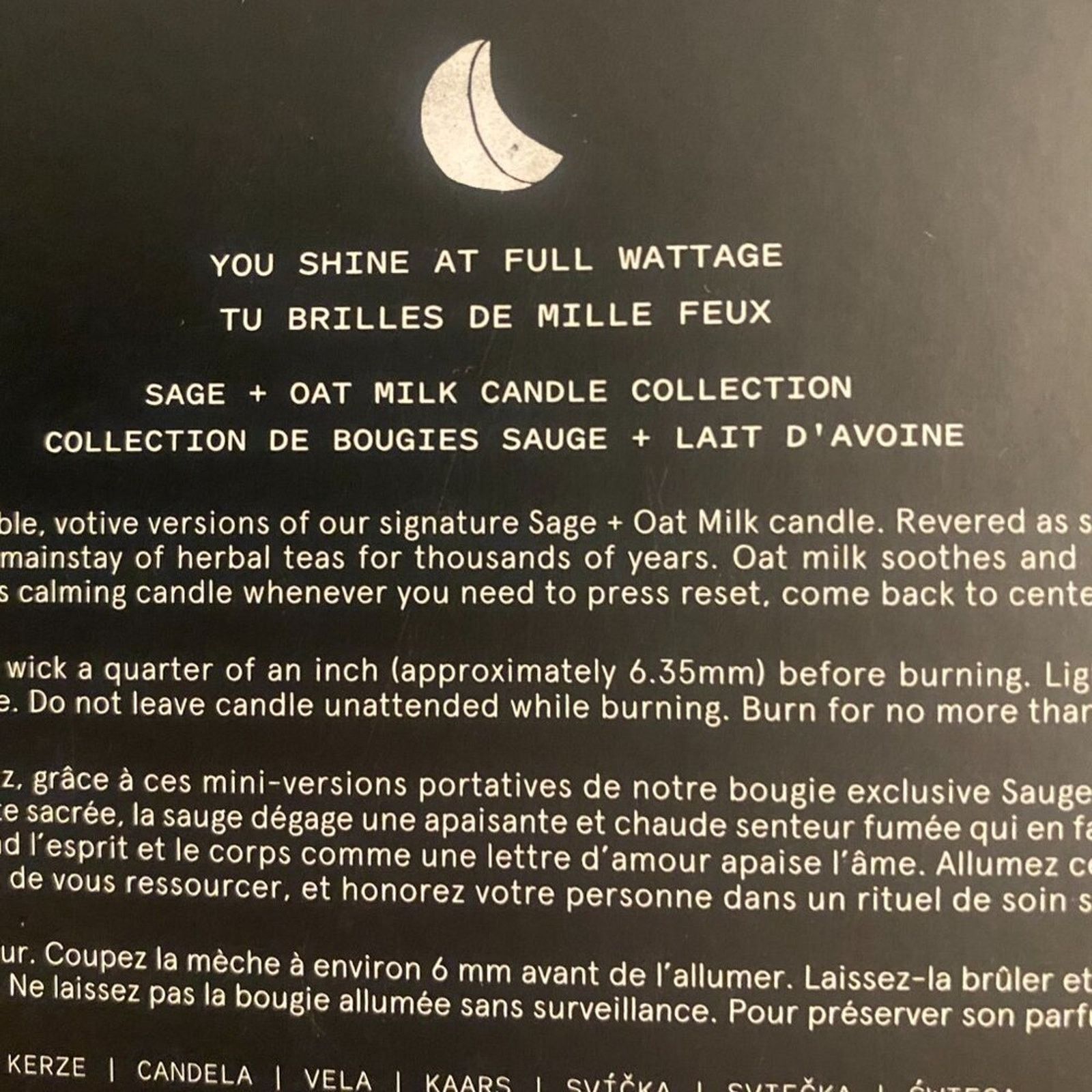 & Other Stories Key Soul Care 2 oz candles set of 3 scent Sage & Oatmilk Size ONE SIZE - 4 Thumbnail
