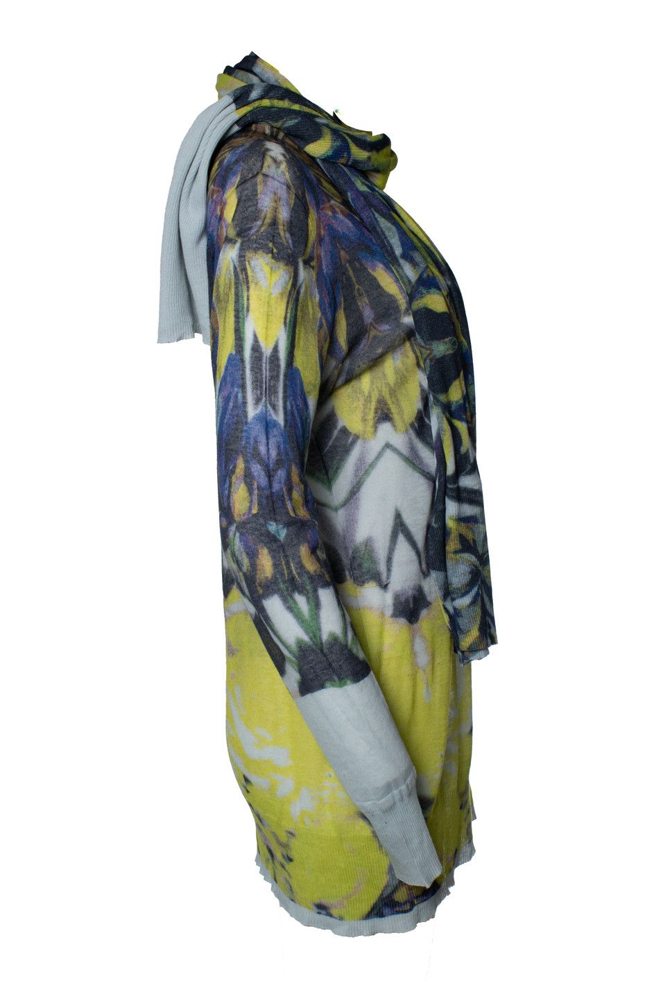 Dries Van Noten Dries van Noten, floral printed top with scarf Size M / US 6-8 / IT 42-44 - 2 Thumbnail