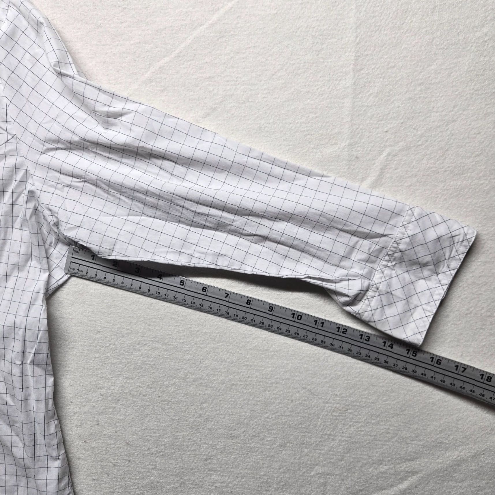 Vintage Vintage Lee Riders Women’s White V-Neck Button-Up Shirt 2XL Casual Business Office Size XXL / US 16-18 / IT 52-54 - 6 Thumbnail
