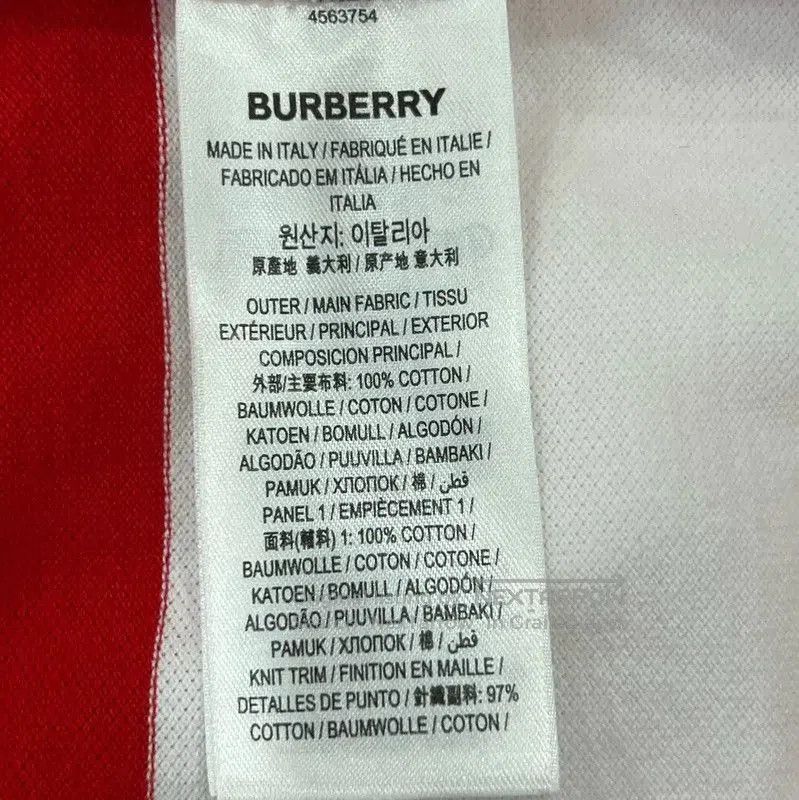 Burberry Burberry White Cotton Short Sleeve Sweatshirt. Size M / US 6-8 / IT 42-44 - 7 Thumbnail