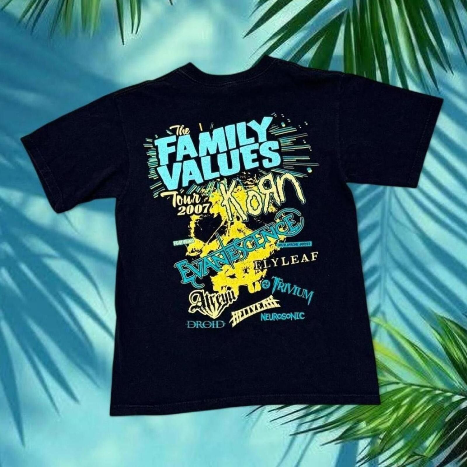 Anvil 2007 Korn x Evanesence Family Family Values 00s Nu Metal Size US M / EU 48-50 / 2 - 1 Thumbnail