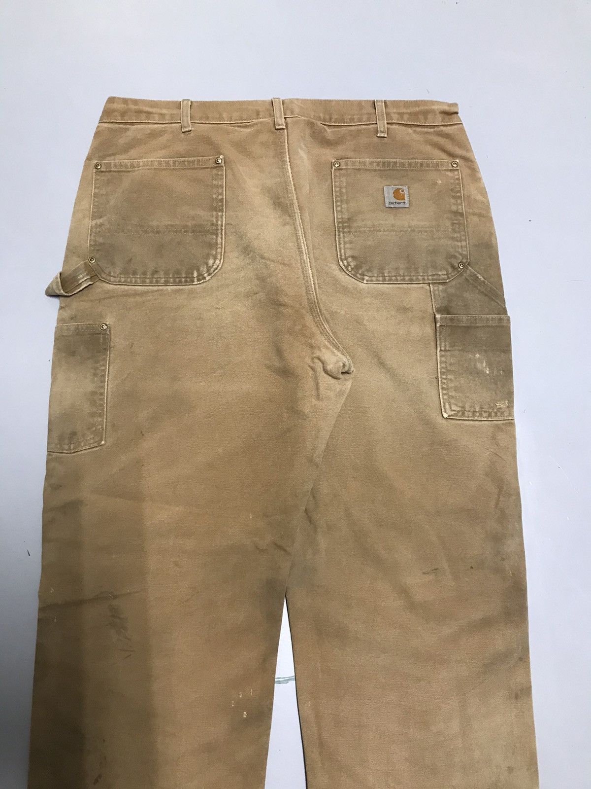 Carhartt Vintage carhartt B01 BRN dusty double knee workwear Size US 38 / EU 54 - 11 Thumbnail