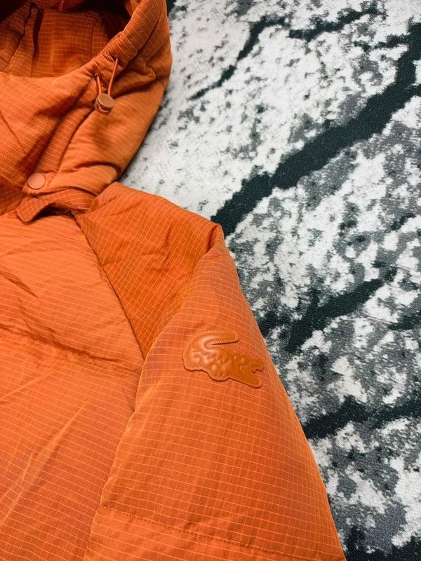Lacoste Lacoste puffer jacket orange logo M Size US M / EU 48-50 / 2 - 6 Thumbnail